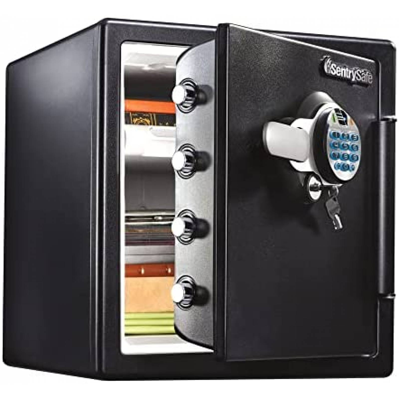 Caja de Seguridad SentrySafe Bloqueo Biometrico -Negro