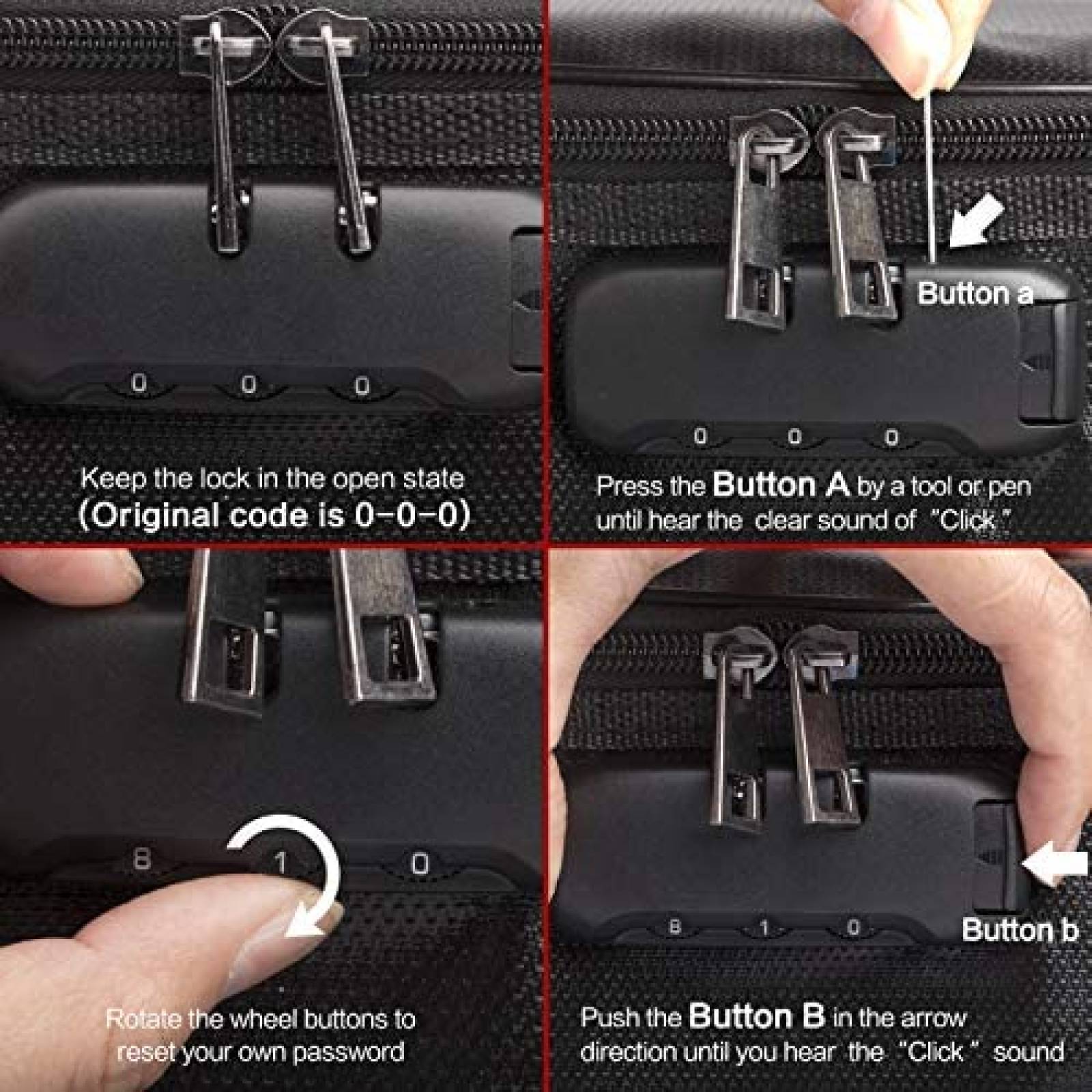 Maletin para Documentos SEKAM Aprueba de Fuego y Agua -Negro