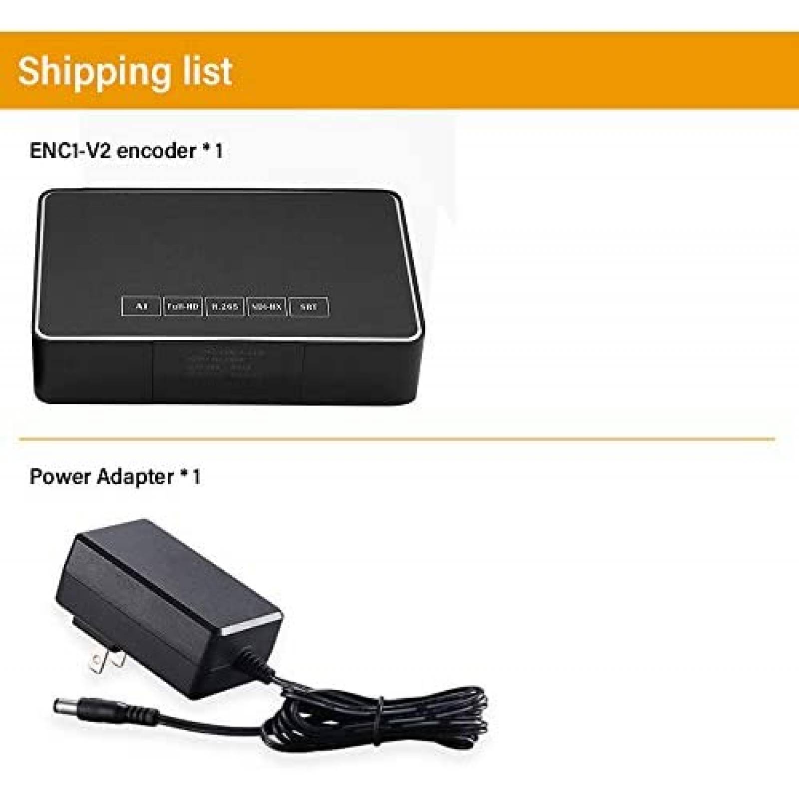 Convertidor de Video LinkPi ENC1-V2 HDMI 1080p 60Hz -Negro