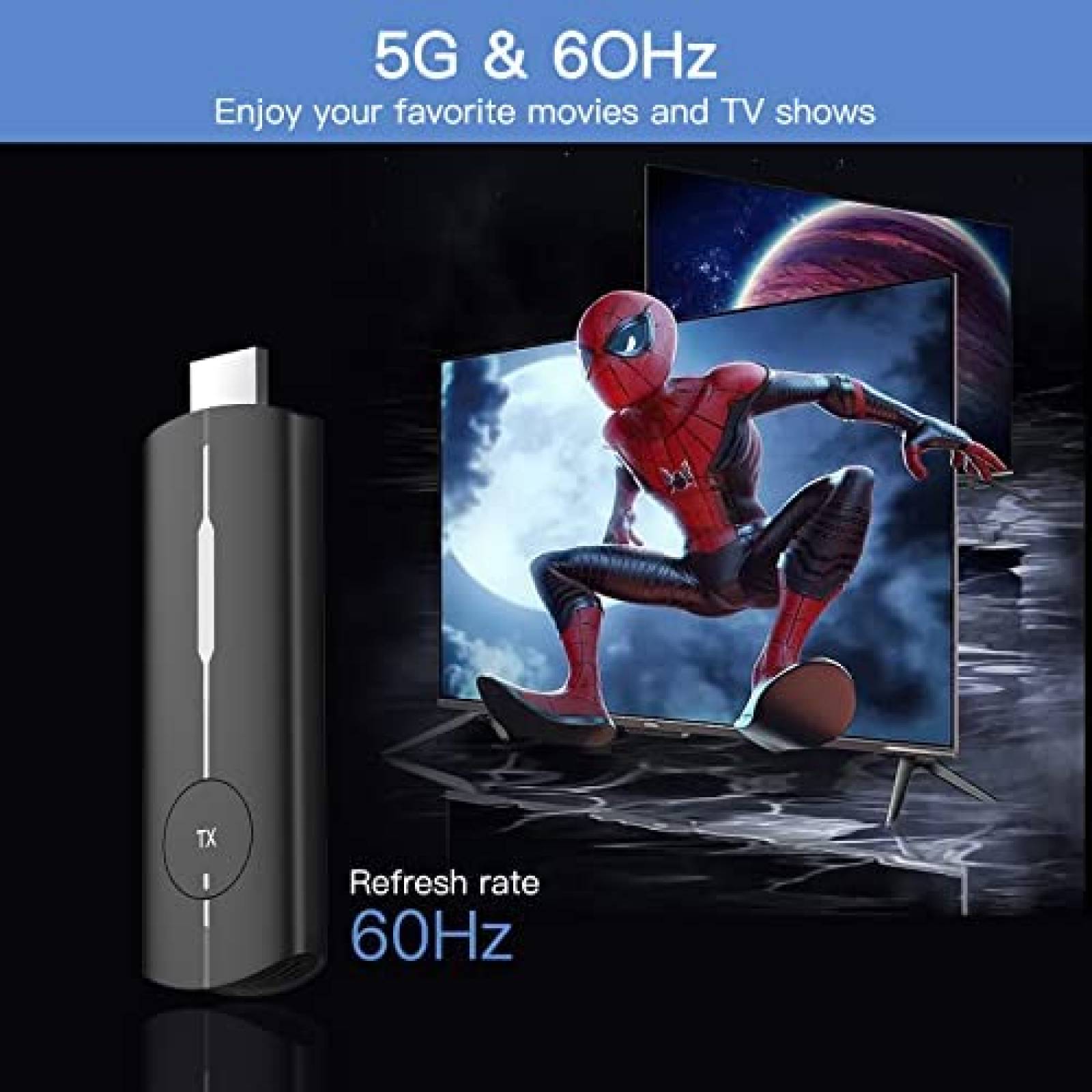 Transmisor y Receptor HDMI Inalambrico GUSSLM 4K30Hz HD