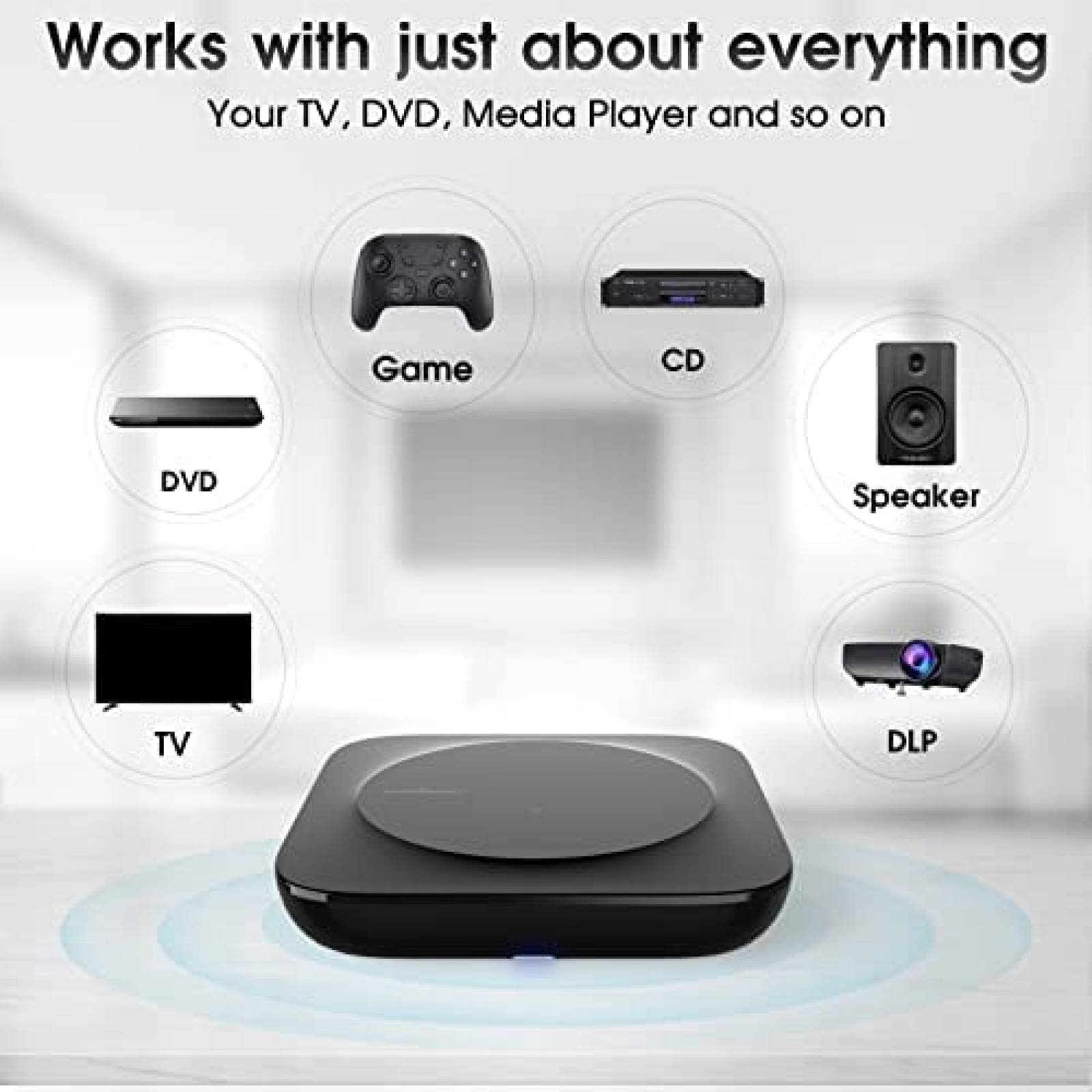 Control Remoto Universal SofaBaton X1 con Smart App -Negro