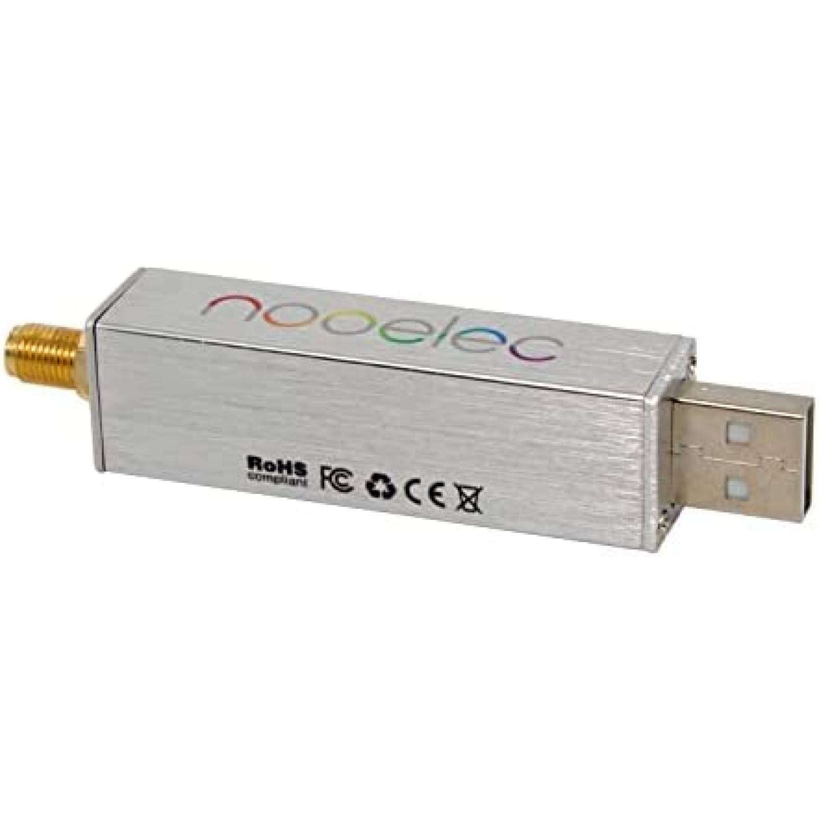 Kit de Radio Nooelec NESDR 300Hz-2.3GHz 3 Antenas -Blanco