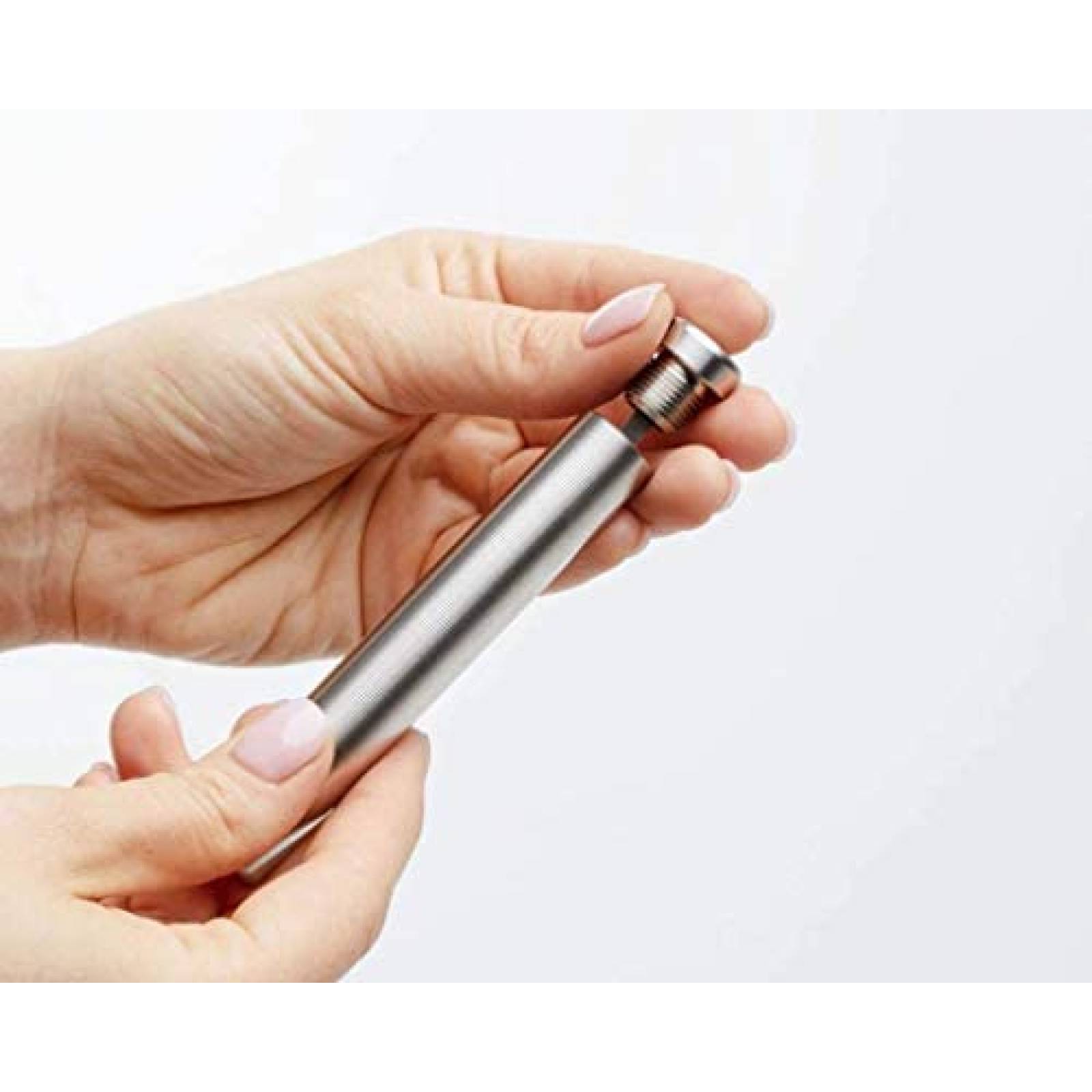 Cryptosteel BitcoinMerch.com Impermeable -Plateado