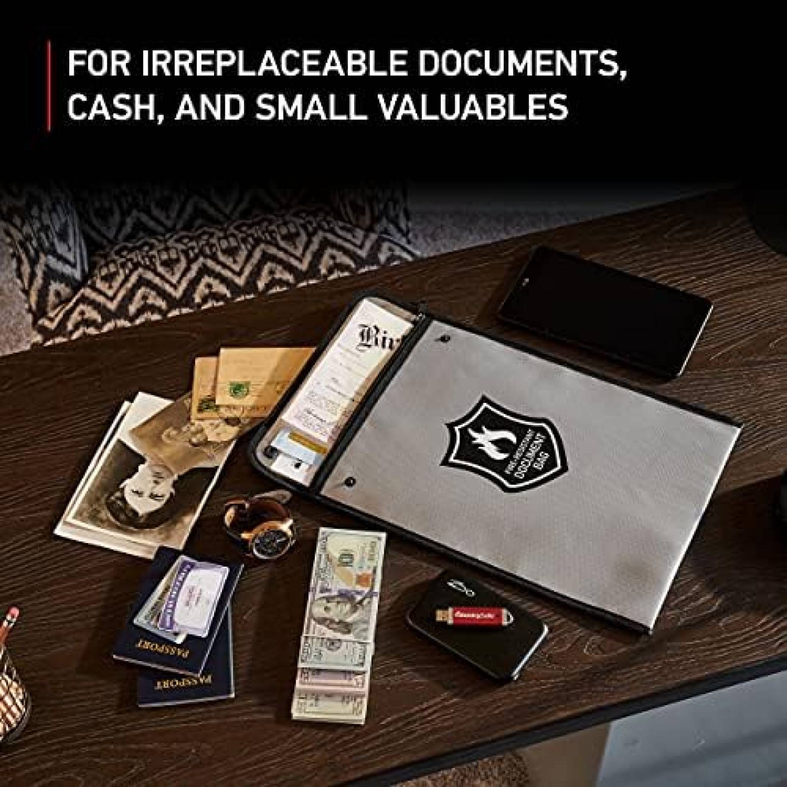 Bolsa para Documentos SentrySafe Aprueba de Fuego y Agua