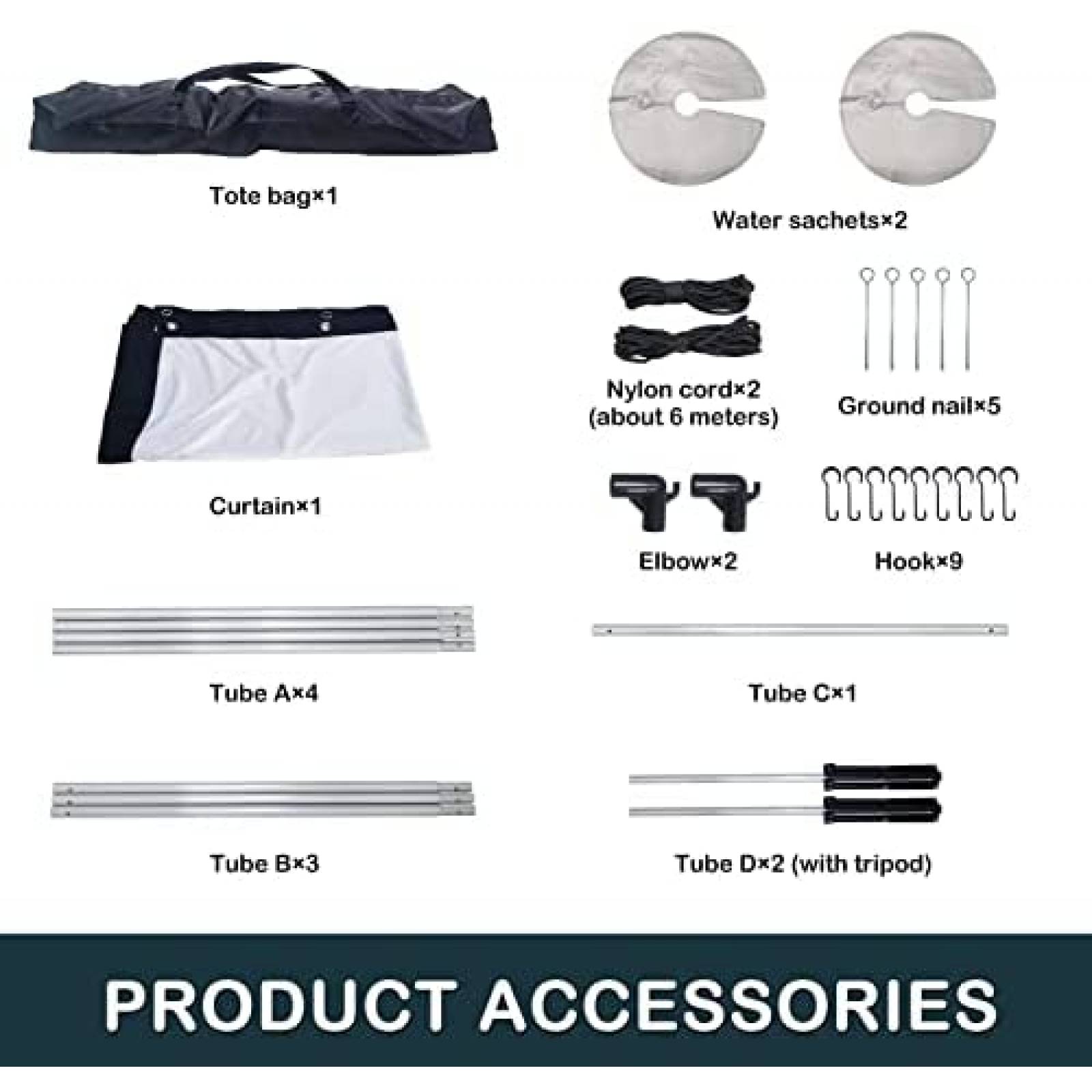 Pantalla Proyector Artlii 3m Anti Arrugas con Soporte -B