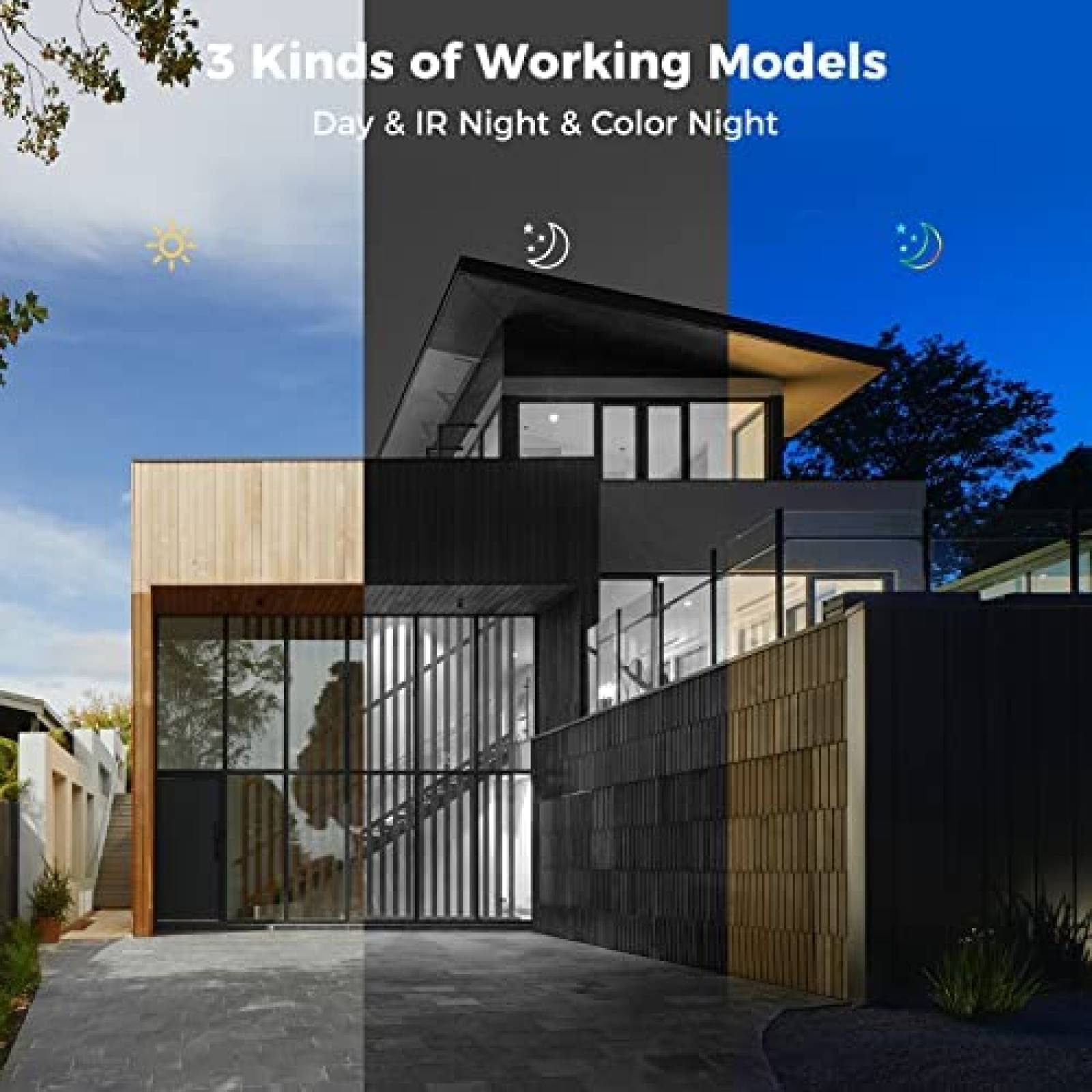 Sistema de Vigilancia Hiseeu con 4 Camaras y Monitor