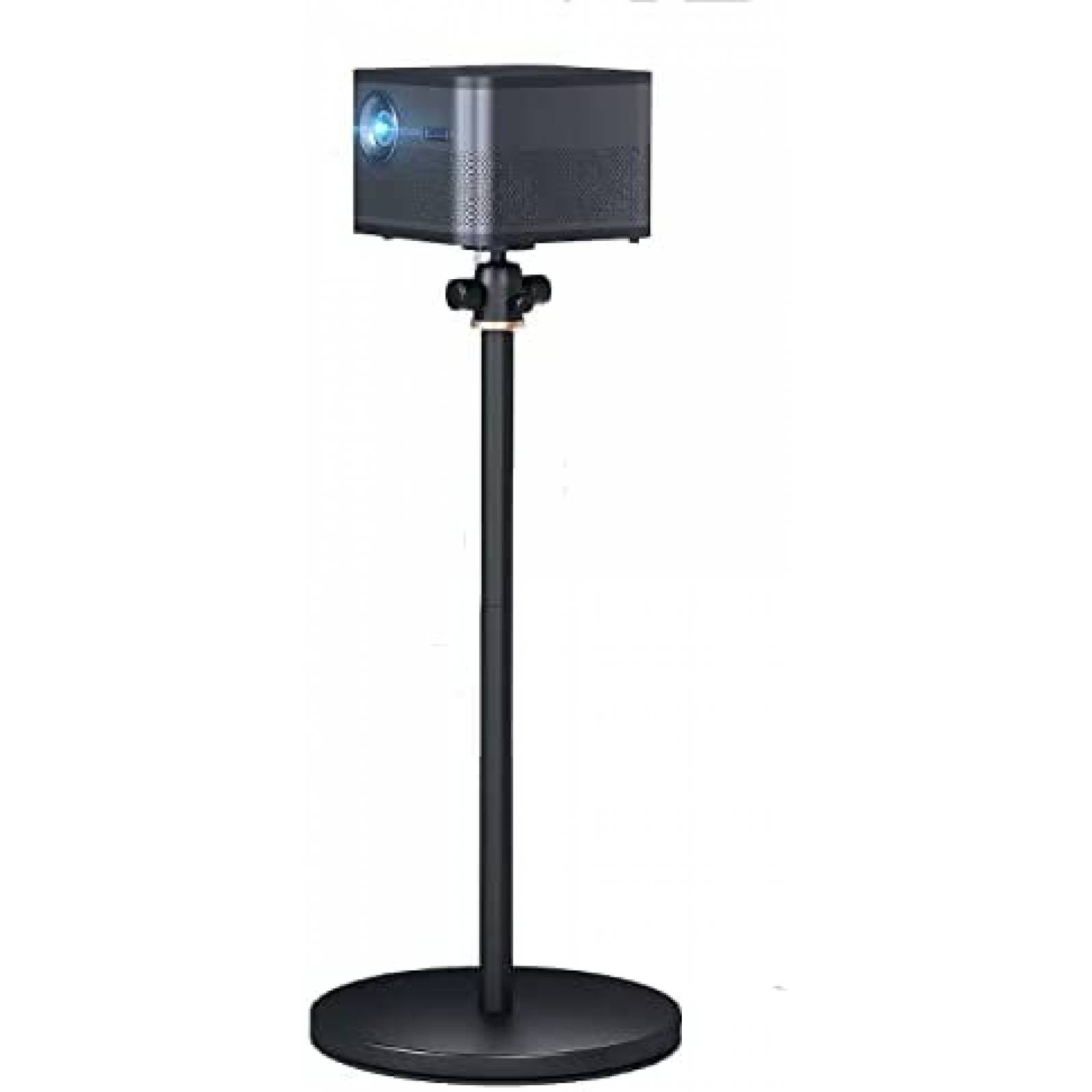 Soporte De Suelo Para Proyector - Altura Ajustable 122-154 Cm, Base Pesada Estable, Rotación 360°
