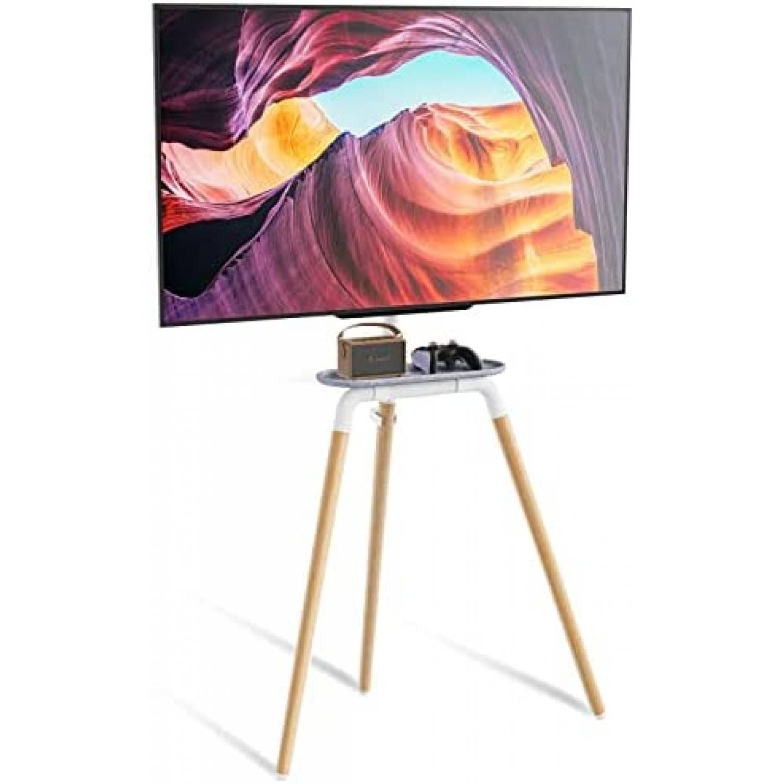 Soporte para TV PUTORSEN ATS-3W Tripie 45-65" 45Kg -Blanco