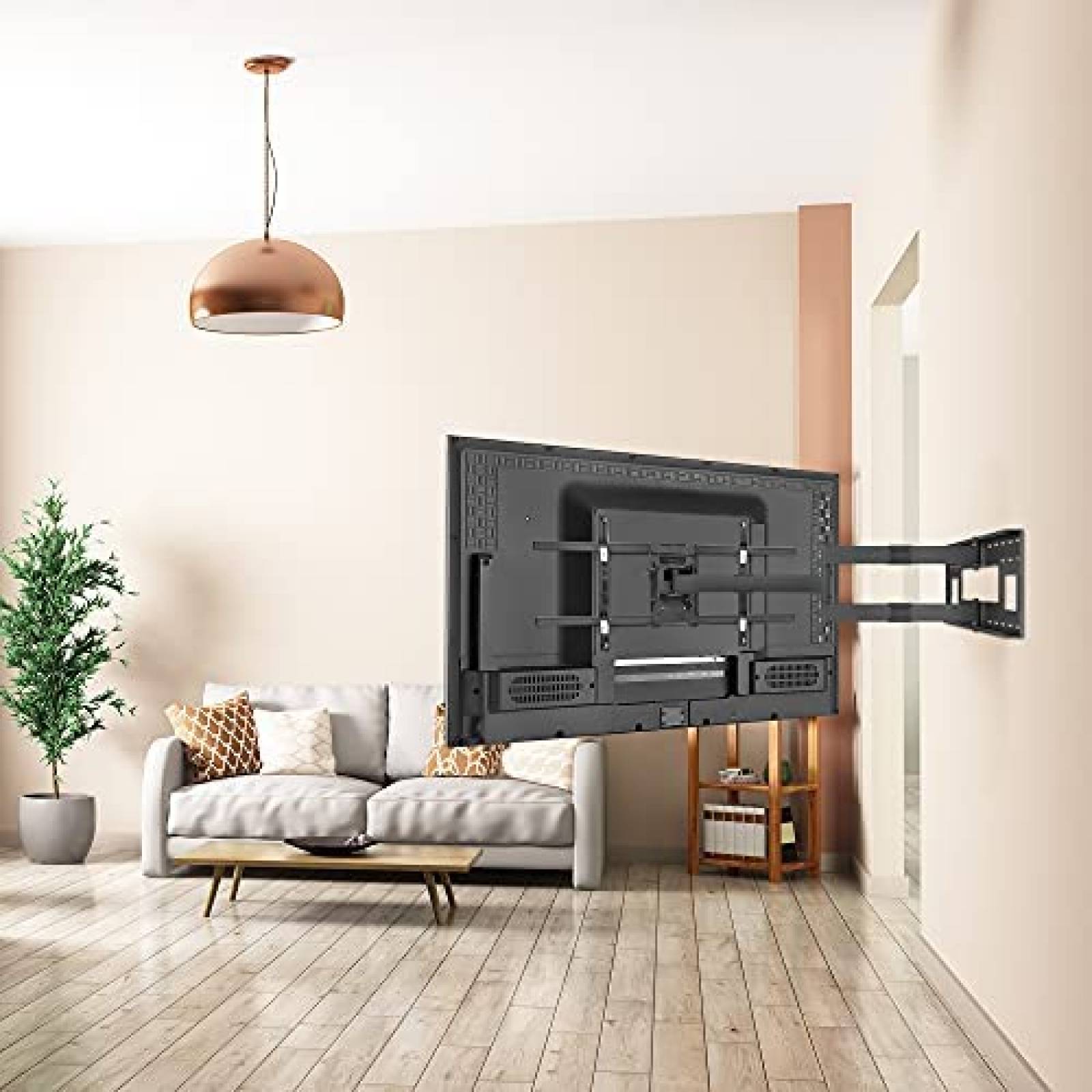 Soporte de Pared Mount-It! TV 40-80" hasta 50 kgs -Negro