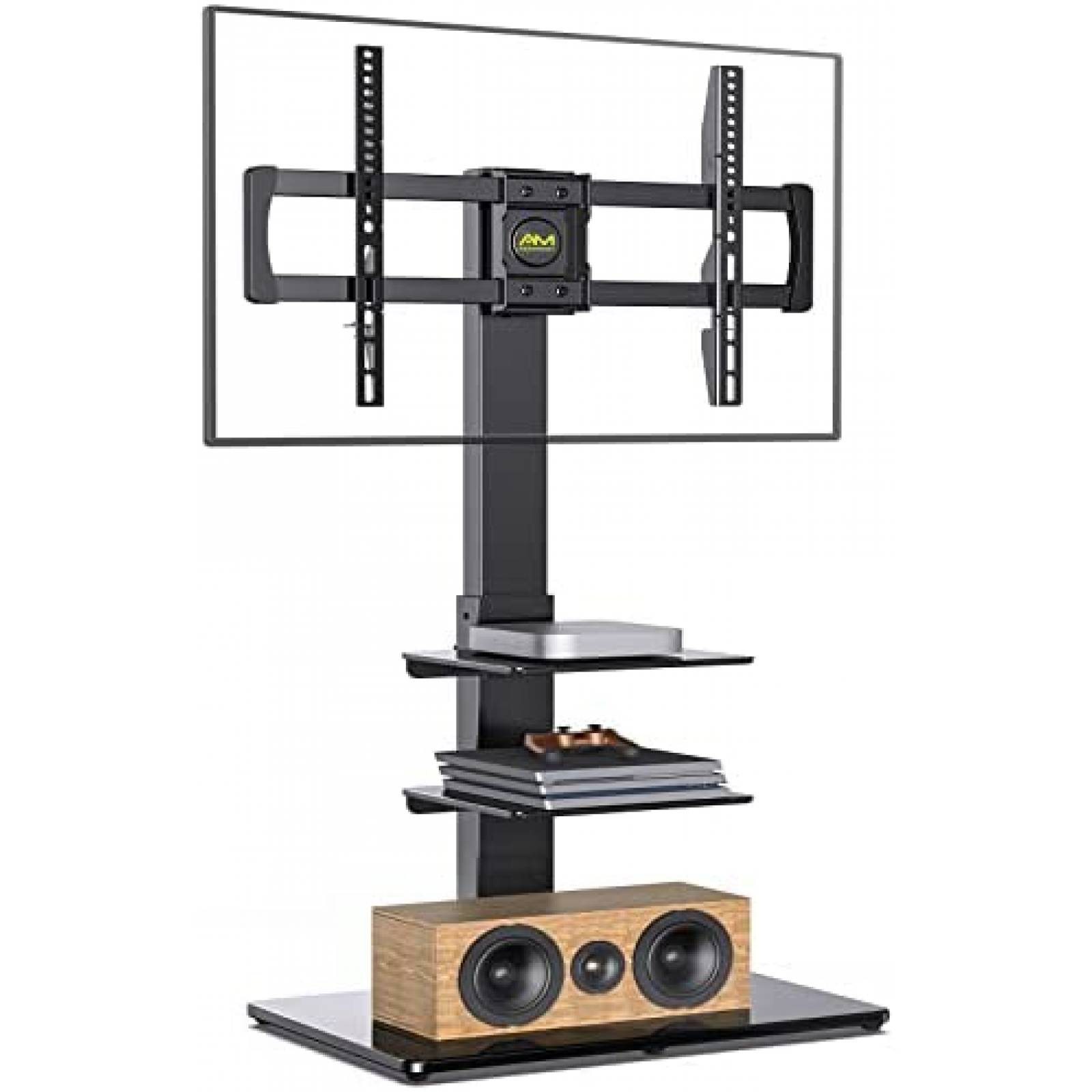 Soporte para TV AM Alphamount 72'' Giratorio 35 de Piso