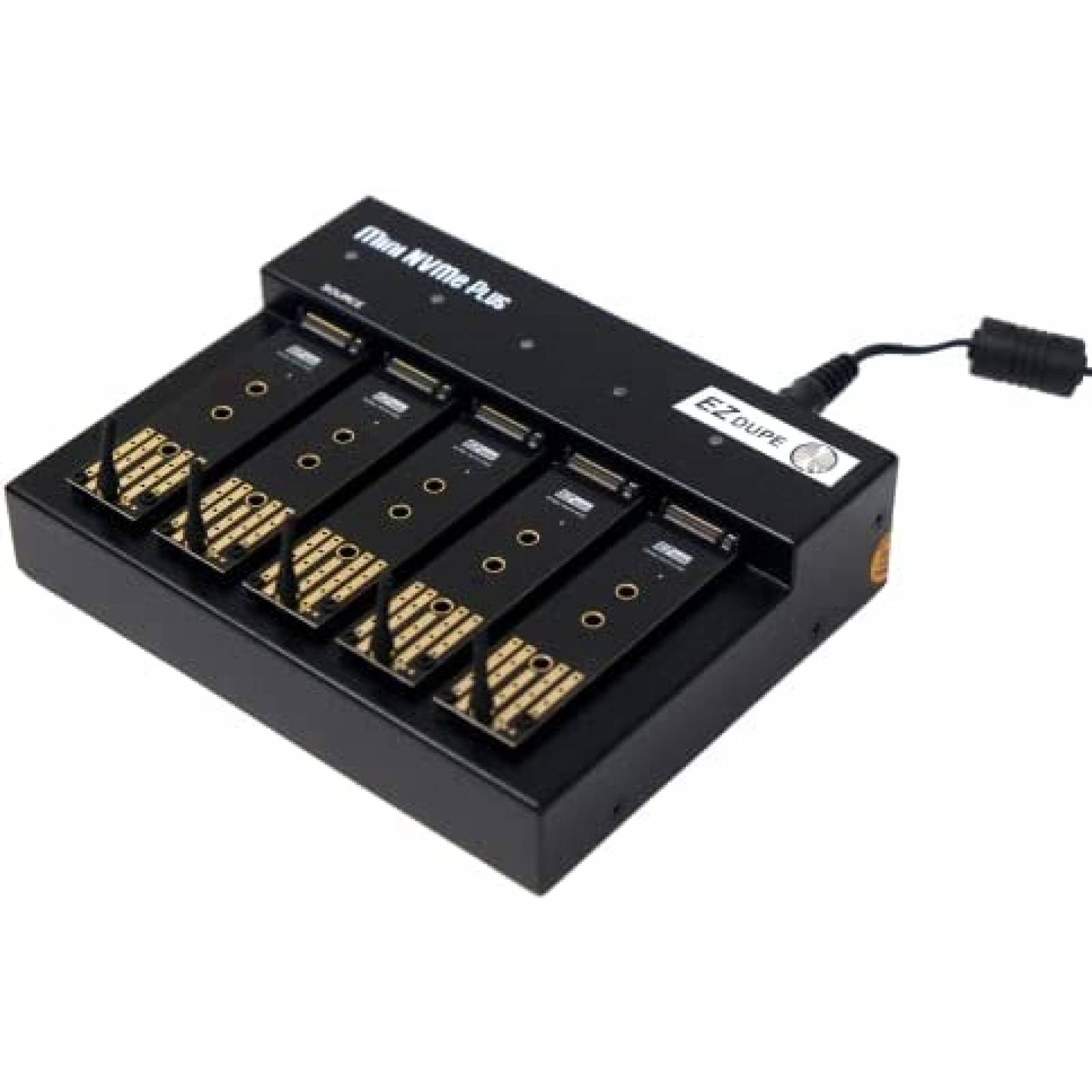 Clonador SSD EZ DUPE Duplicador M.2 de 1 a 4 M.2 -Negro