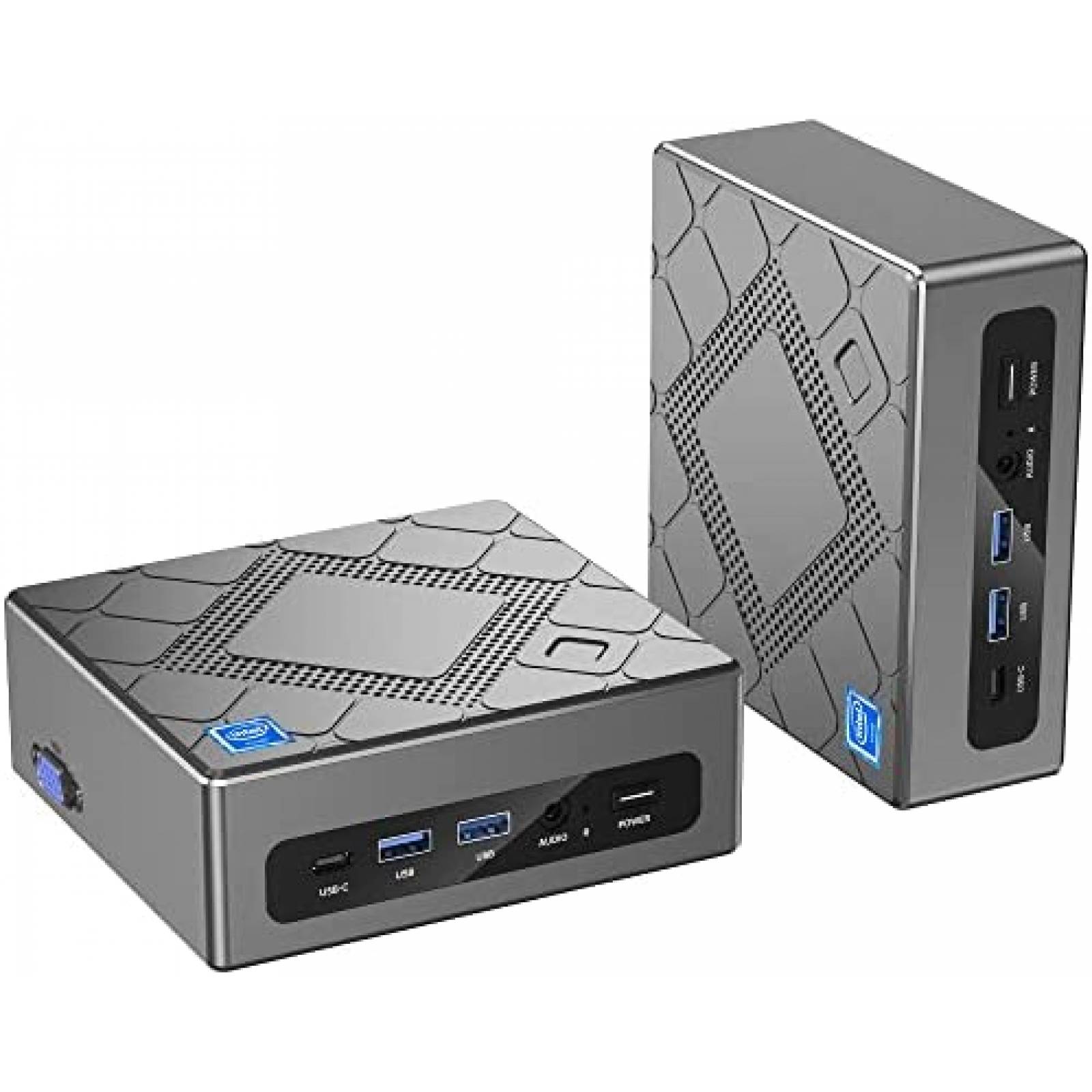 Mini PC ACEMAGICIAN i7 16GB 512GB Windows 11 Pro -Gris