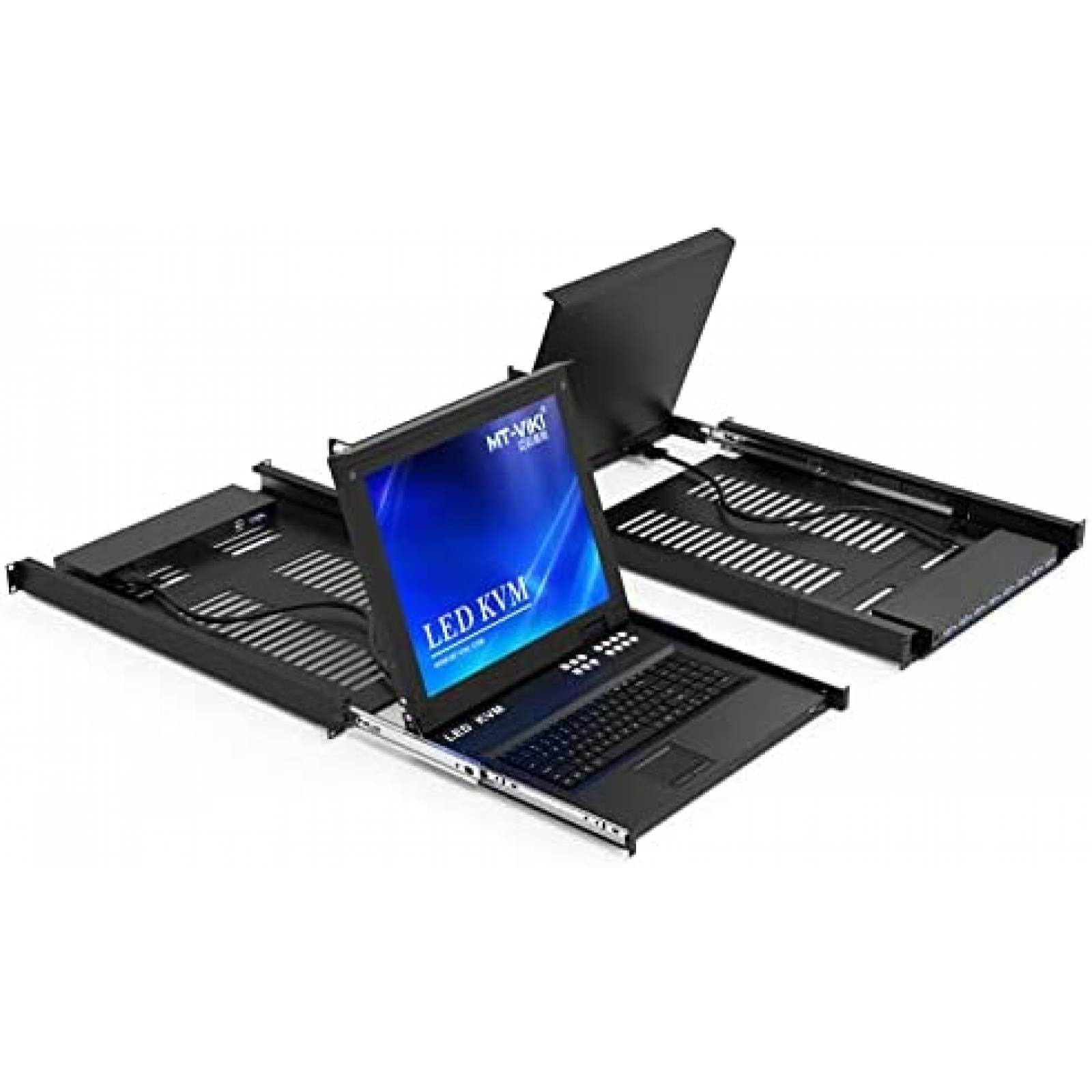 Switch KVM MT-VIKI 1708UL 8X VGA Rack para Servidor 1U 19''