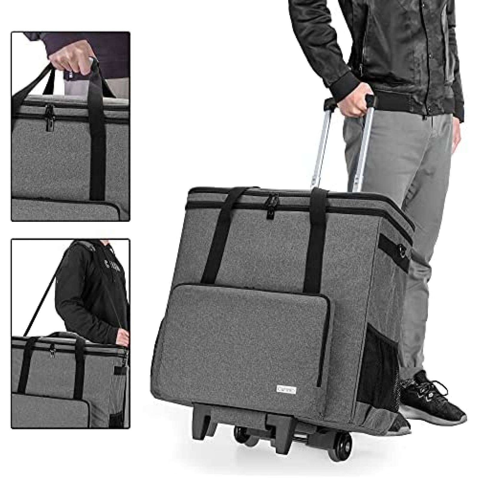 Funda De Transporte PC Escritorio CURMIO Desmontable -Negro
