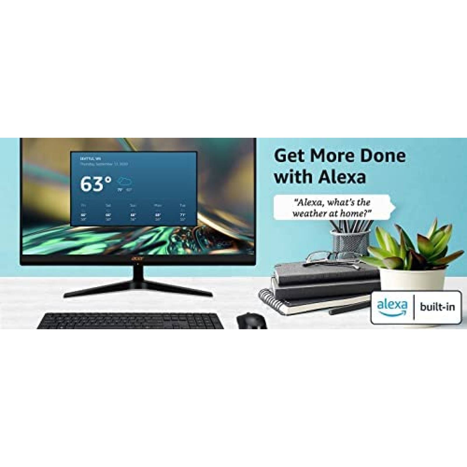 Computadora Acer Aspire C27 27'' Intel Core i5 16GB 512GB