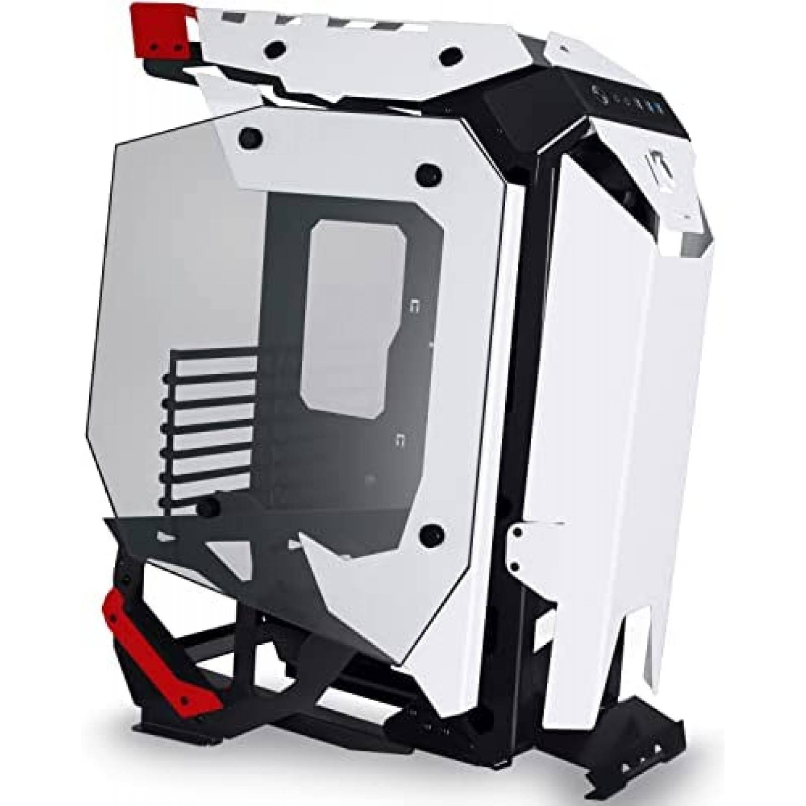 Gabinete PC KEDIERS Resistente Vidrio Templado -Negro