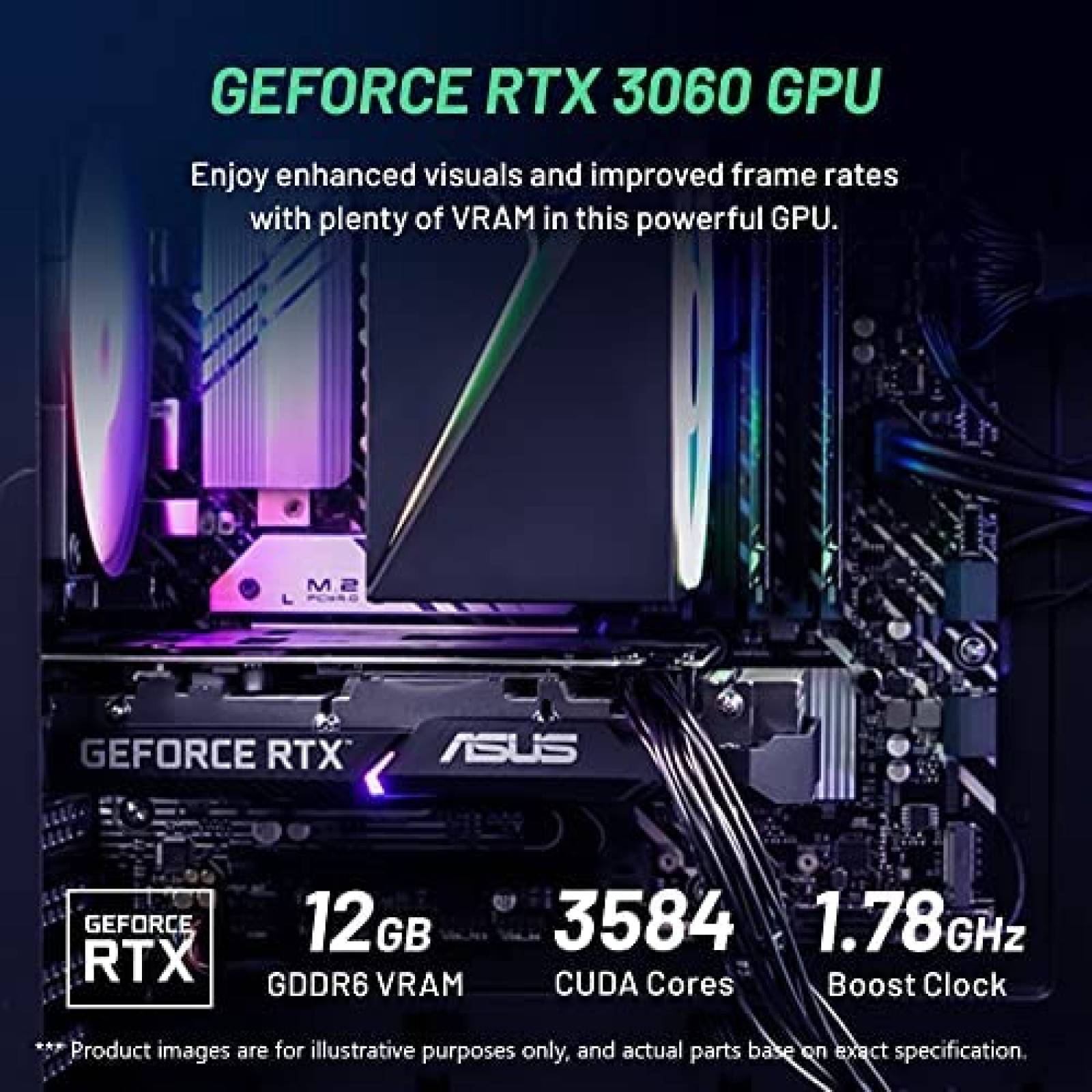 PC Gamer Skytech Blaze i5 2.5GHz RTX 3060 16GB RAM 500GB