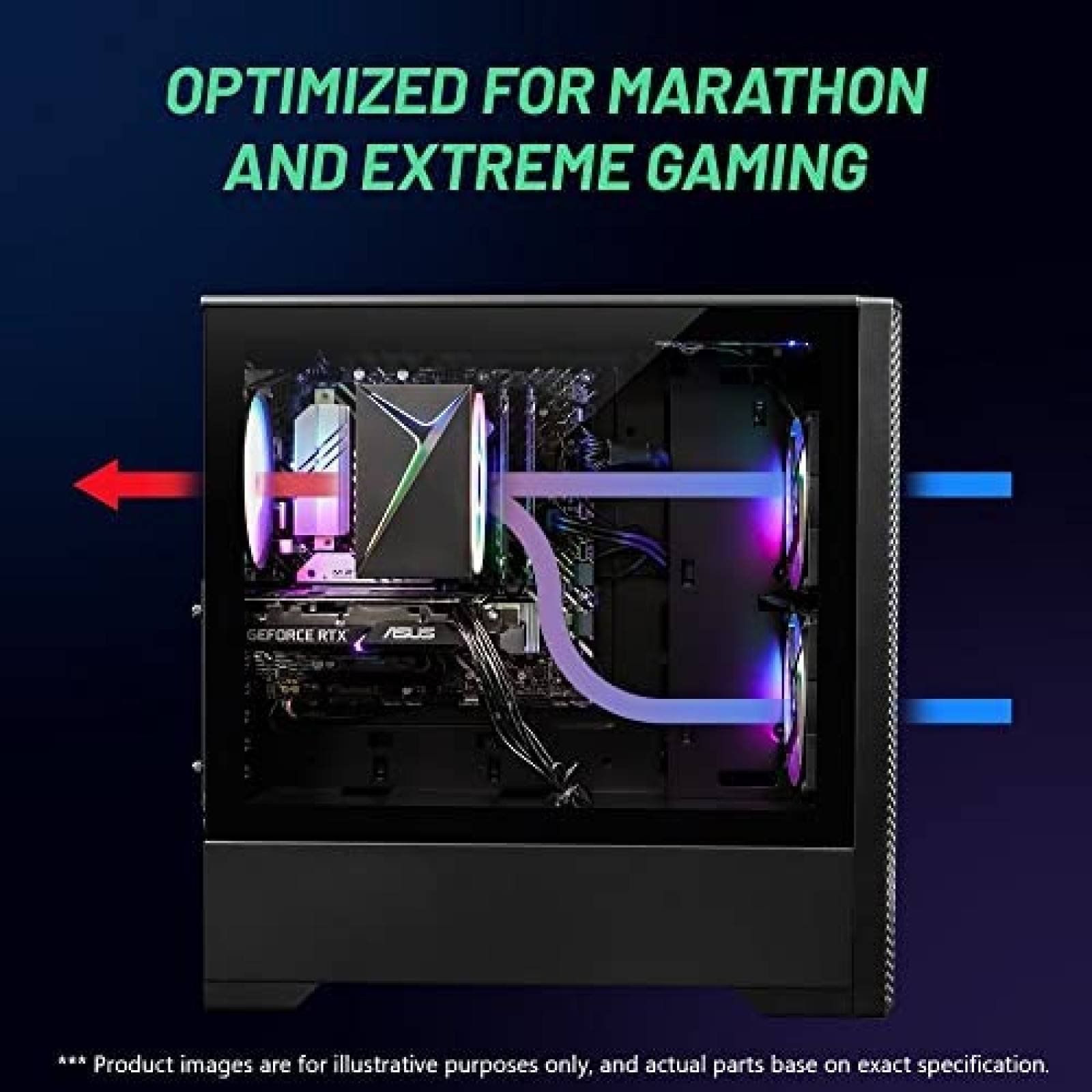 PC Gamer Skytech Blaze i5 2.5GHz RTX 3060 16GB RAM 500GB