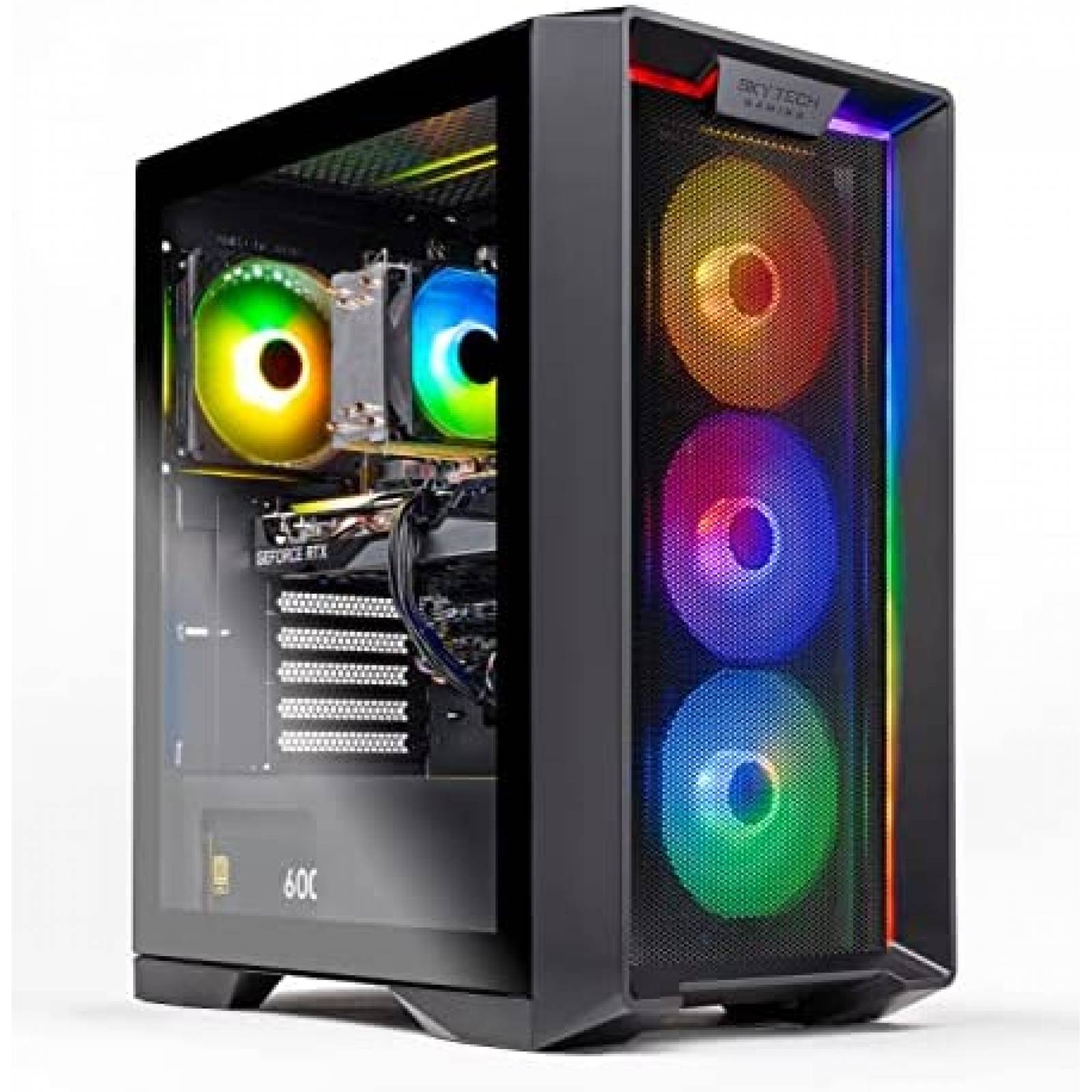 PC Gamer Skytech Nebula Core i3 RTX 3050 16GB RAM 500 GB