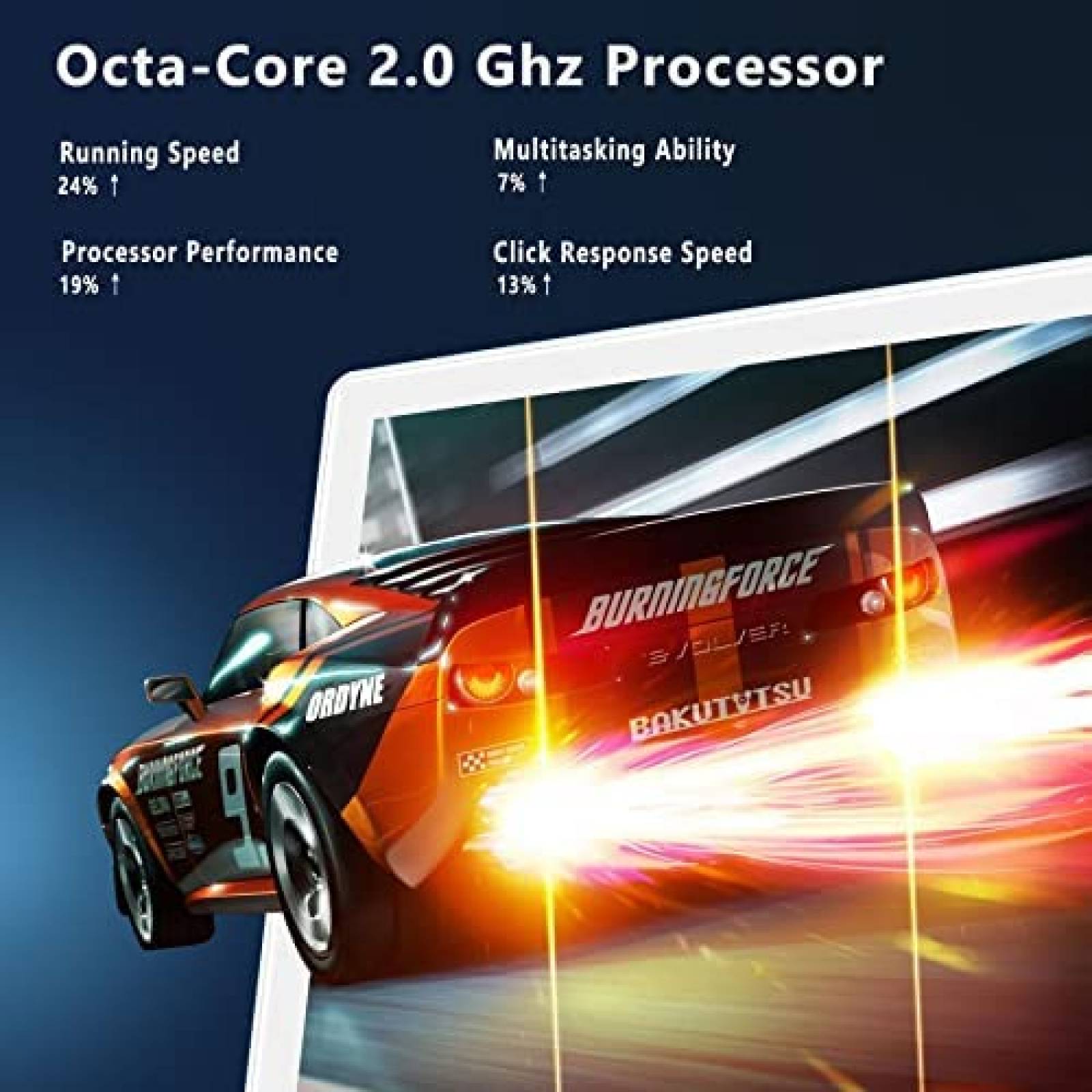 Tablet YESTEL T13 10.1'' OctaCore 4GB RAM 64GB ROM -Blanco