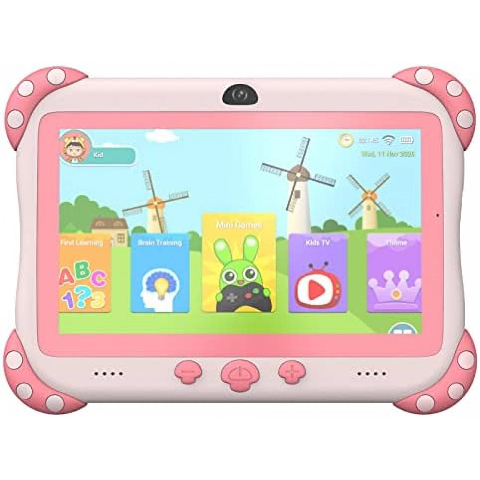 Tablet para Niños TOPELOTEK V77 7'' 2GB RAM 32GB -Rosa
