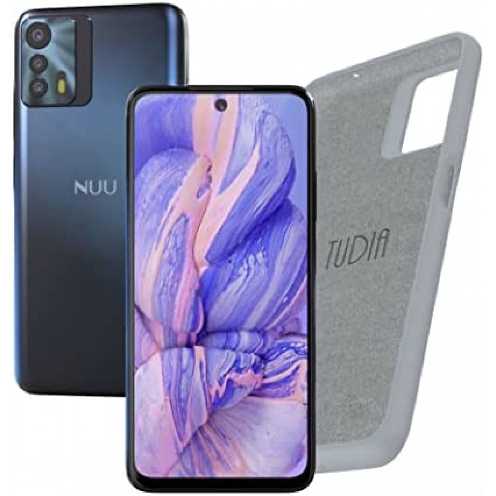 Celular Desbloqueado NUU B20 6.5'' 90Hz 128GB 8GB RAM -Azul