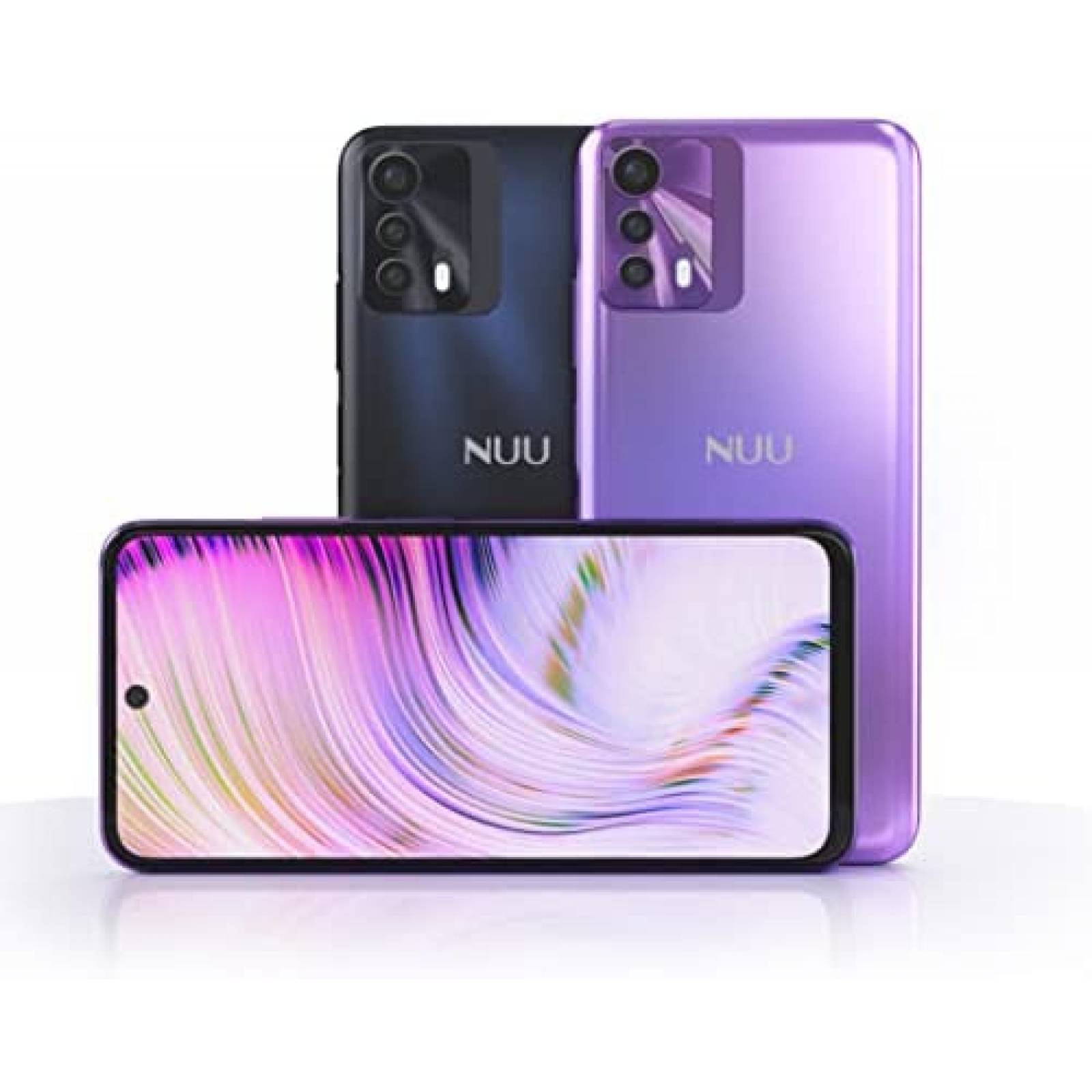 Celular Desbloqueado NUU B20 6.5'' 90Hz 128GB 8GB RAM -Azul