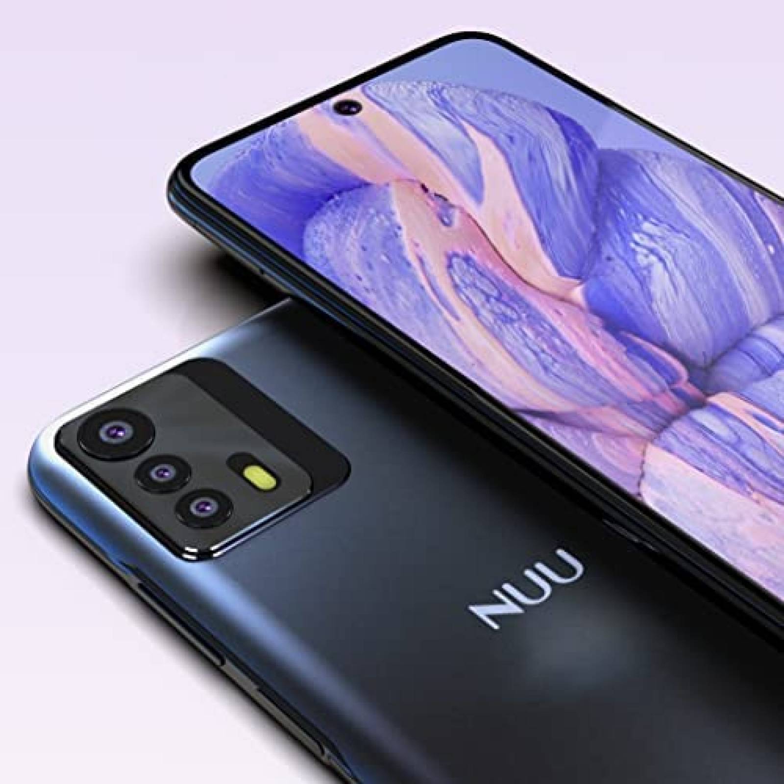 Celular Desbloqueado NUU B20 6.5'' 90Hz 128GB 8GB RAM -Azul