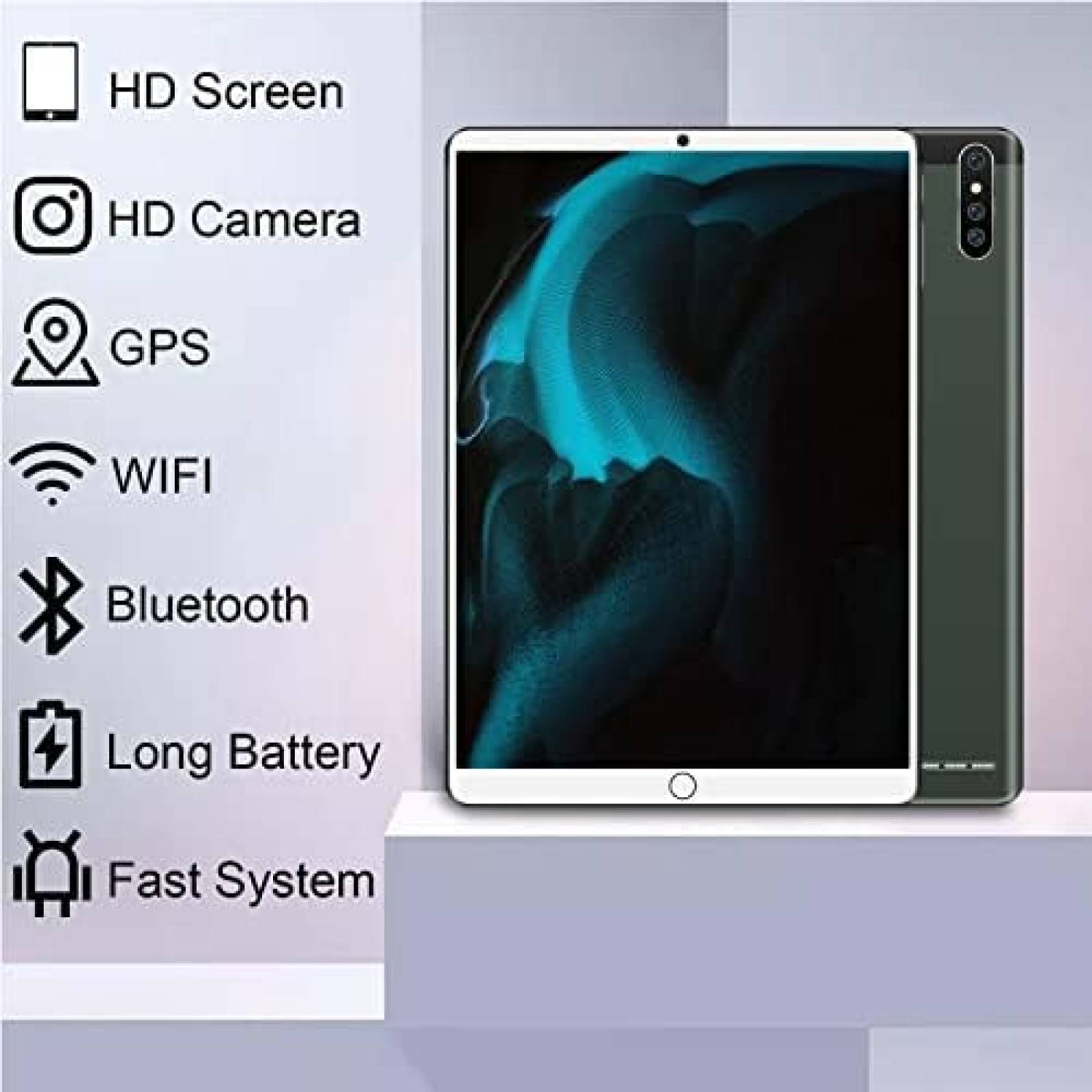 Tablet Q&F Tech 10.1'' QuadCore 16GB SIM Dual -Verde