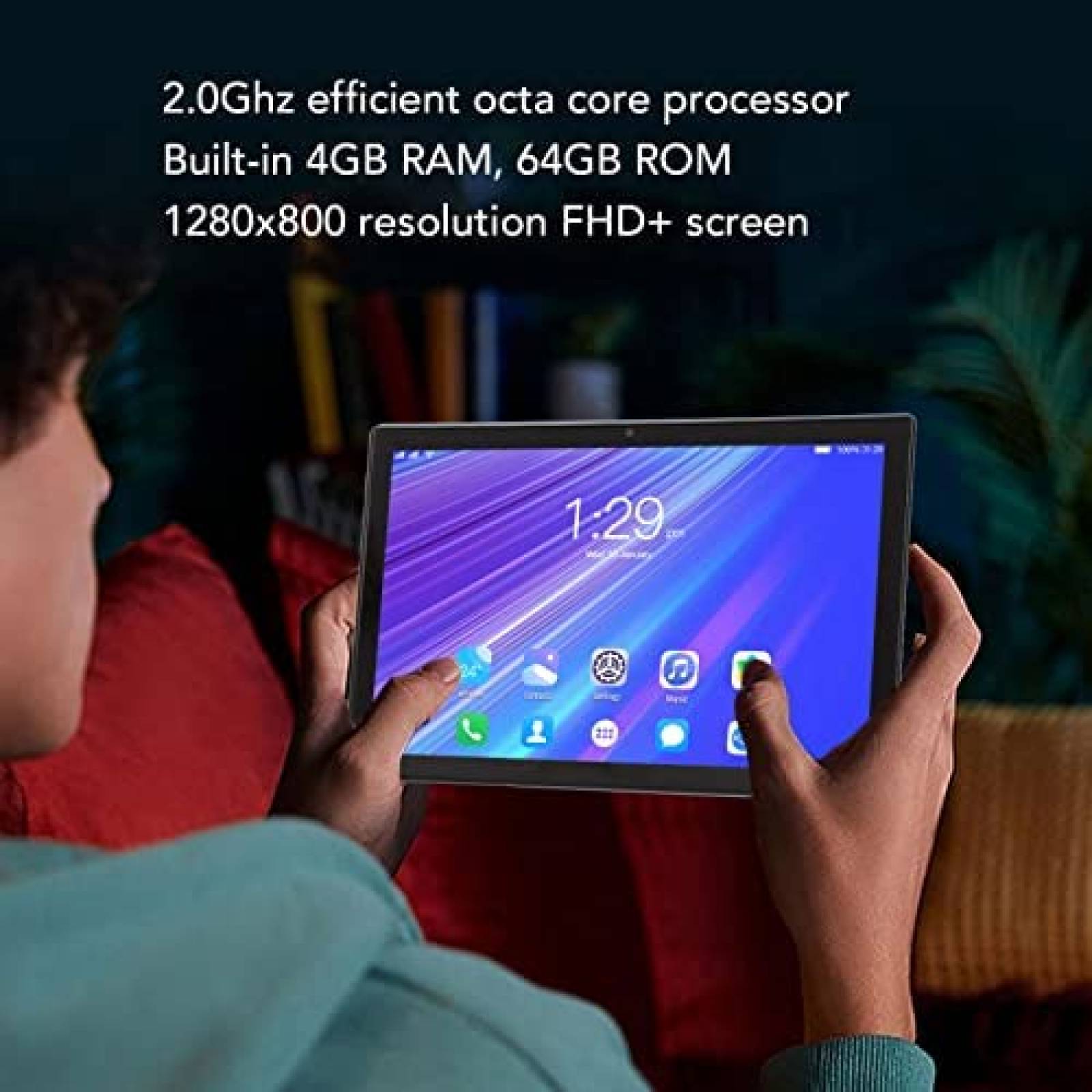 Tablet Tangxi 10'' 4GB RAM 64GB ROM OctaCore 2MP -Azul