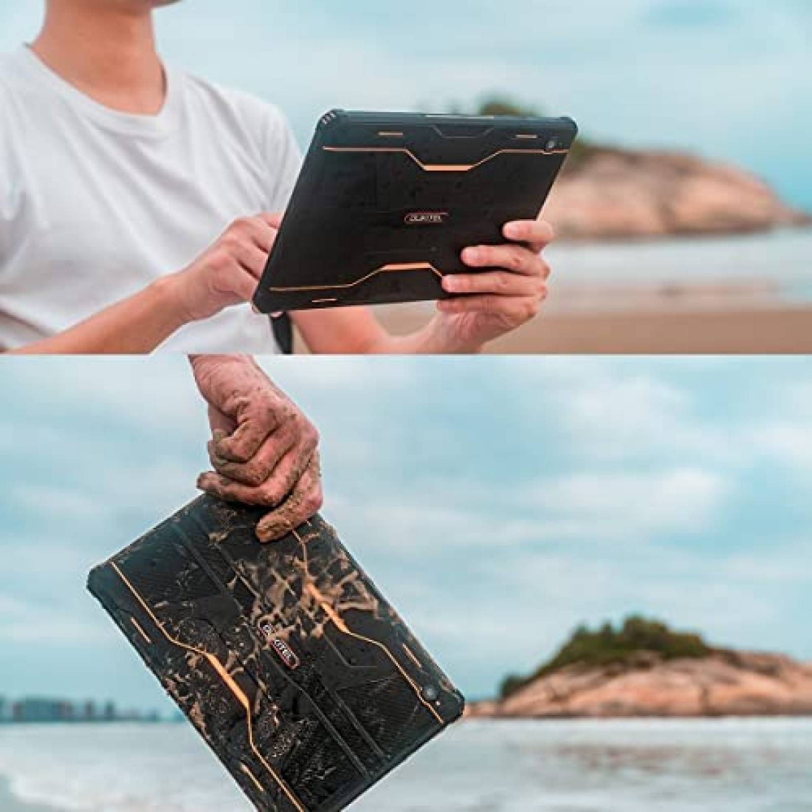 Tablet OUKITEL RT1 10.1'' 4GB 64GB 16MP Aprueba de Agua