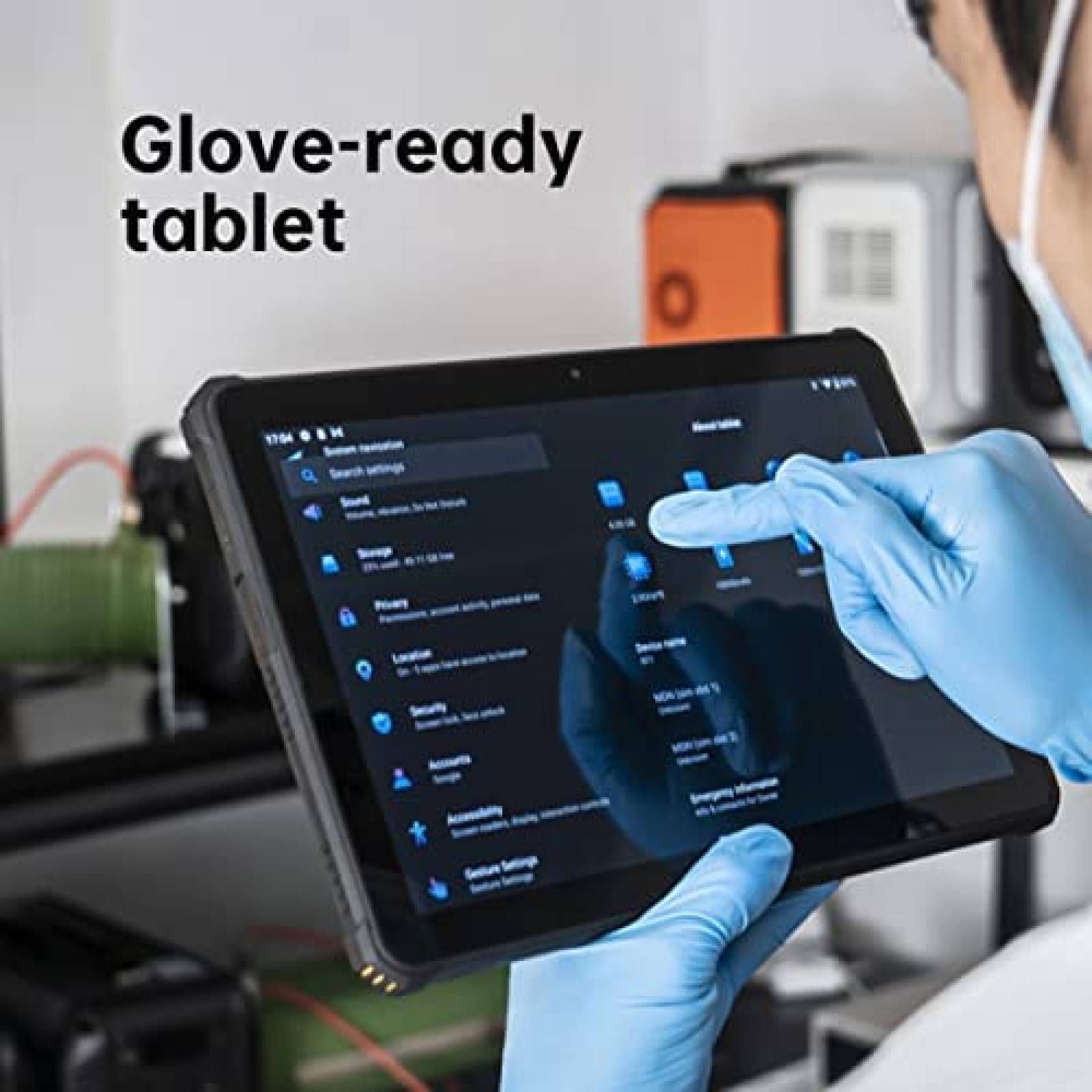 Tablet OUKITEL RT1 10.1'' 4GB 64GB 16MP Aprueba de Agua