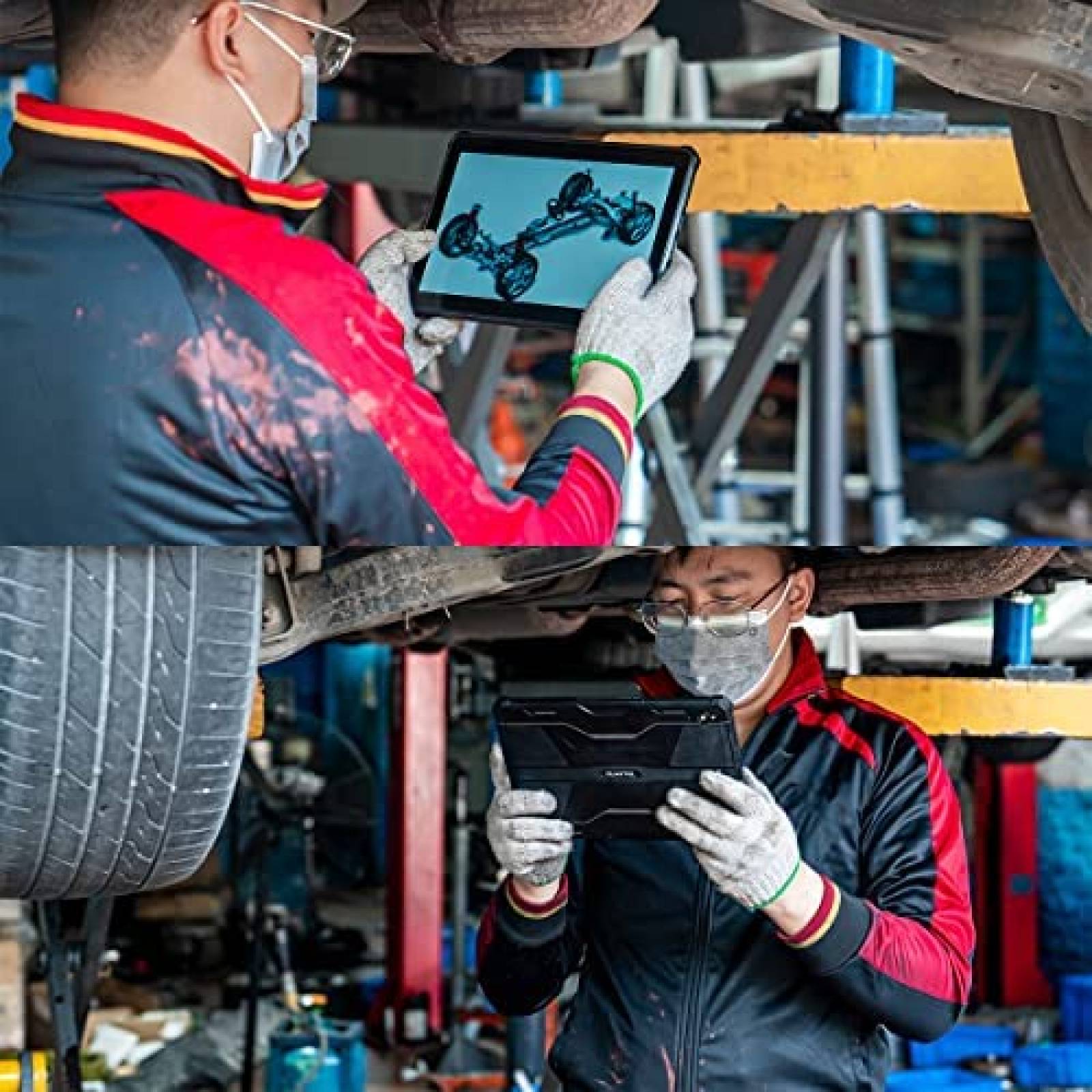 Tablet OUKITEL RT1 10.1'' 4GB 64GB 16MP Aprueba de Agua