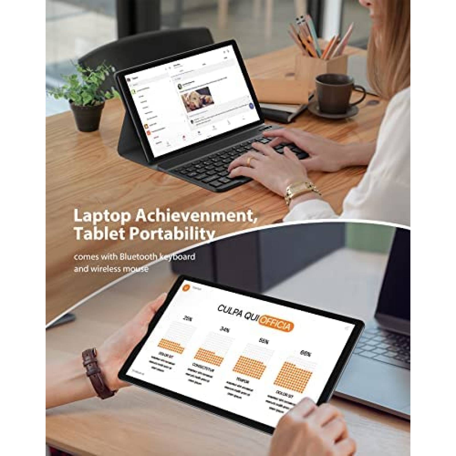 Tableta LNMBBS T610 10" 4GB 1080P FHD Bluetooth -Gris