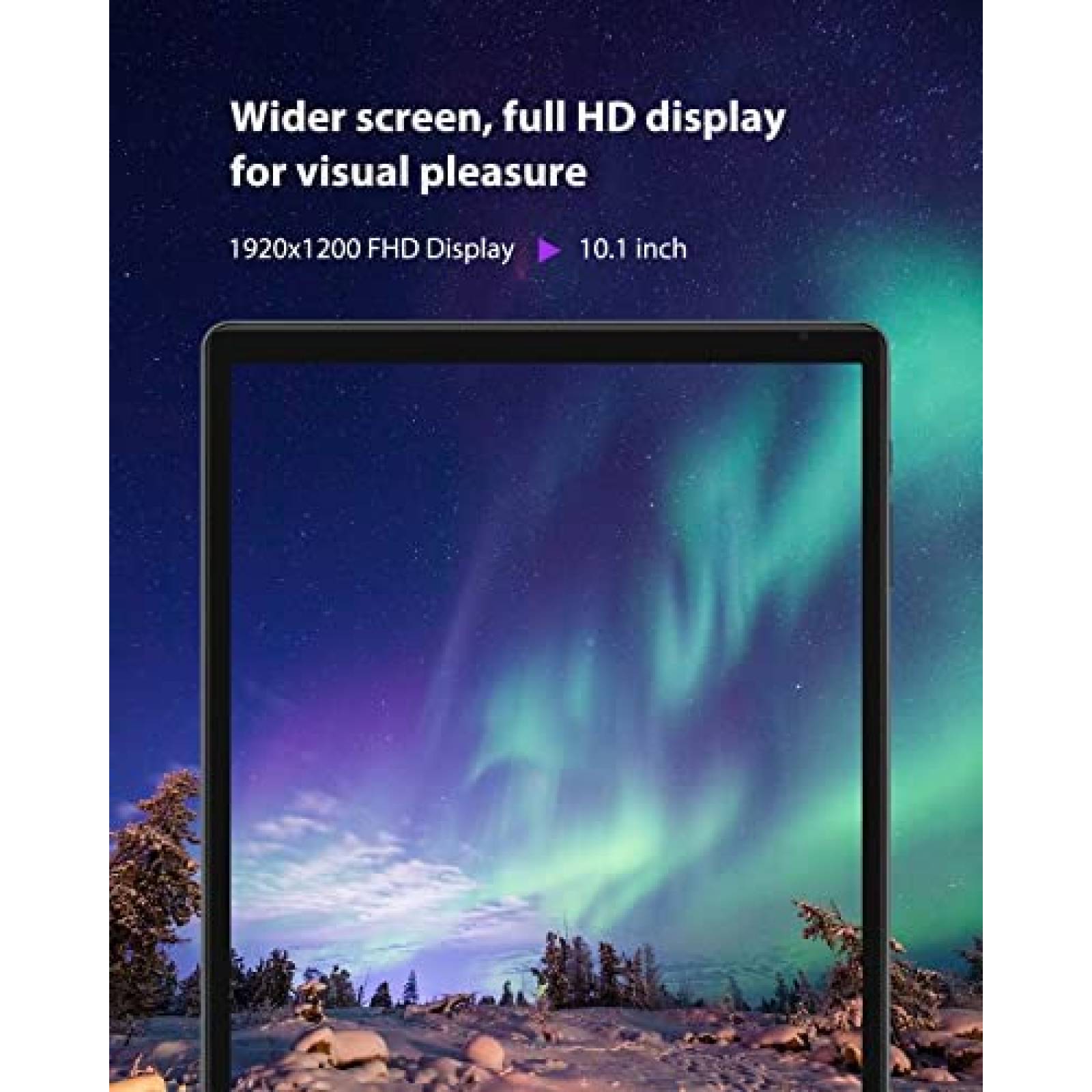 Tableta LNMBBS T610 10" 4GB 1080P FHD Bluetooth -Gris