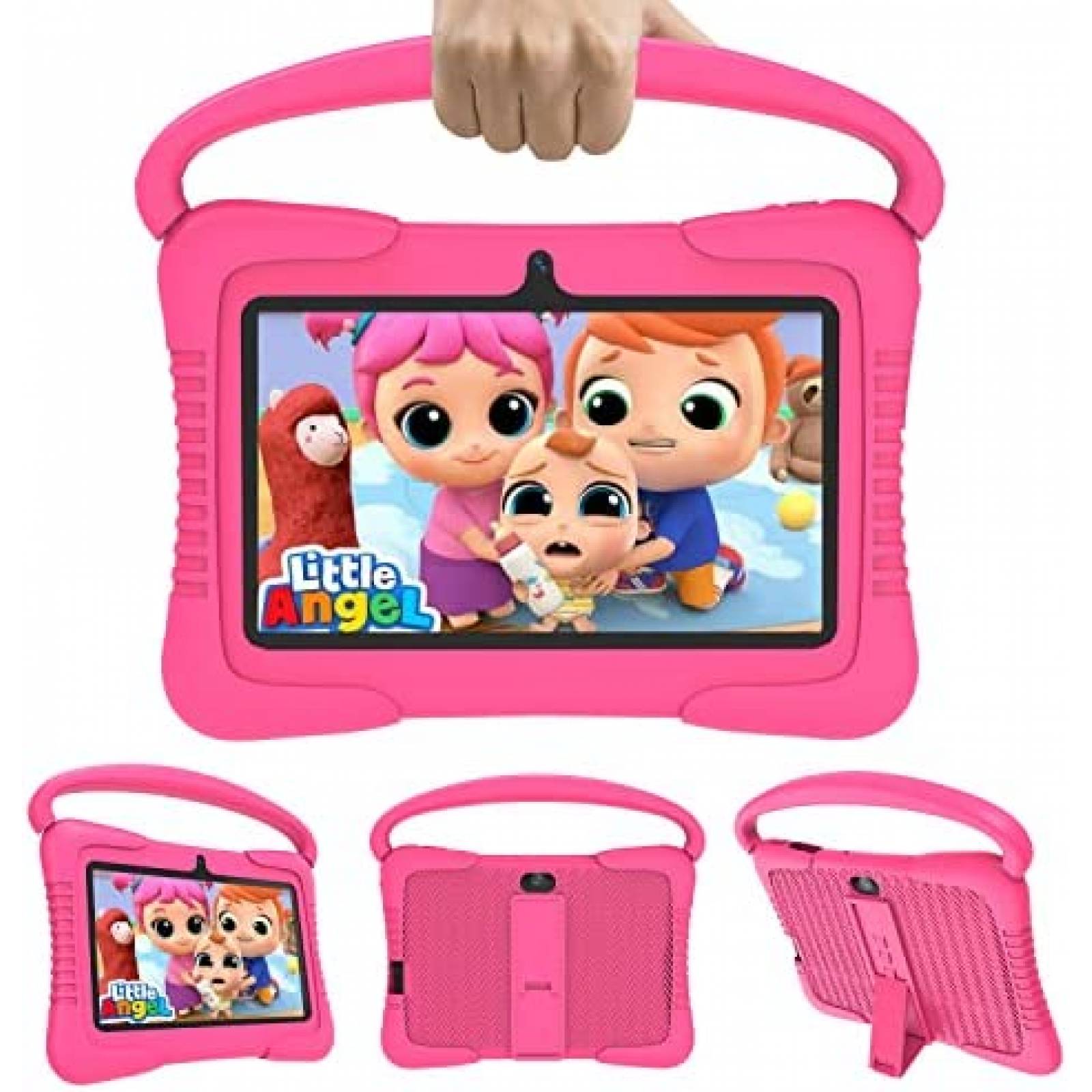 Tablet para Niños DOMATON K710 7'' 2GB RAM 32GB -Rosa