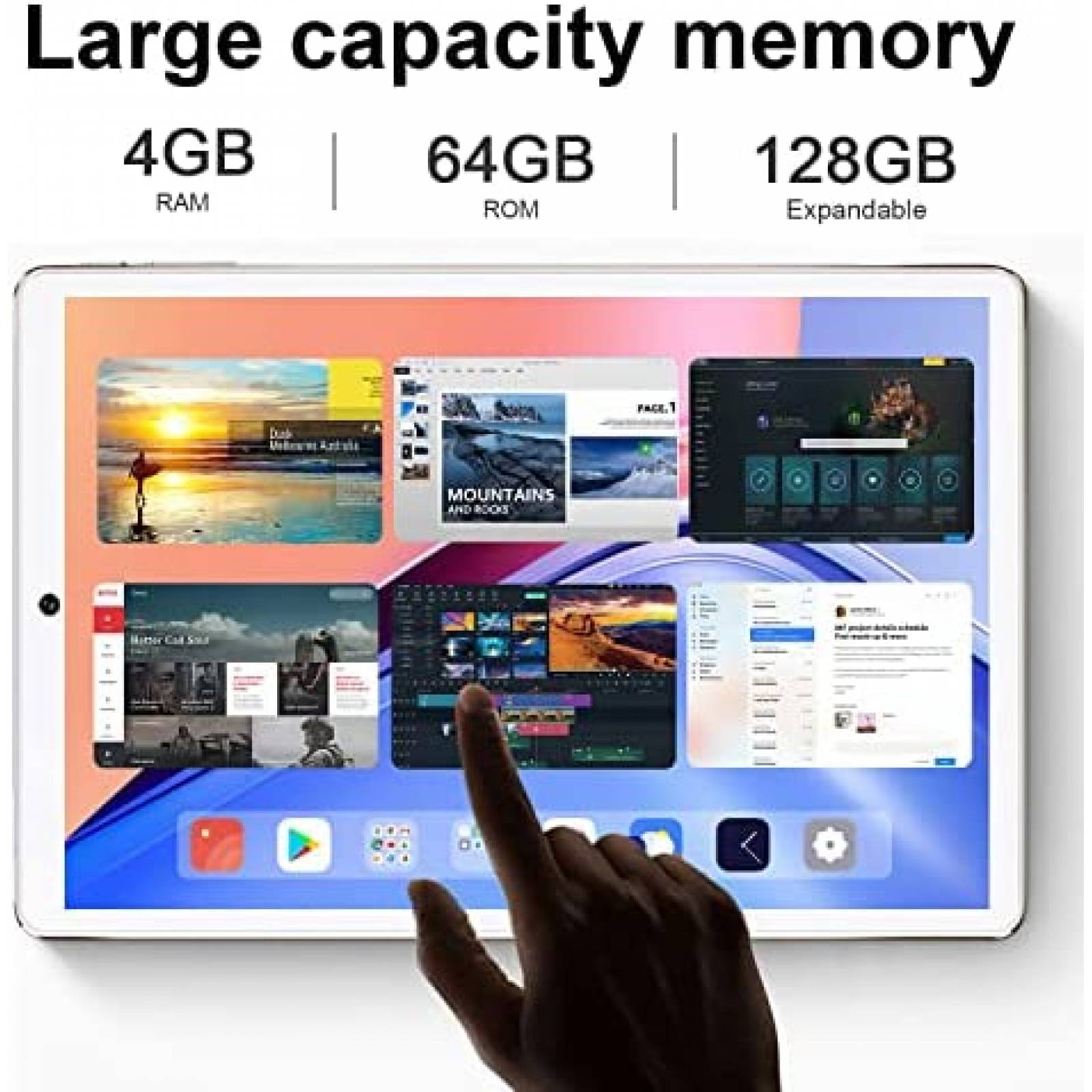 Tablet OUZRS USM12 10'' QuadCore 4GB RAM 64GB/128GB ROM