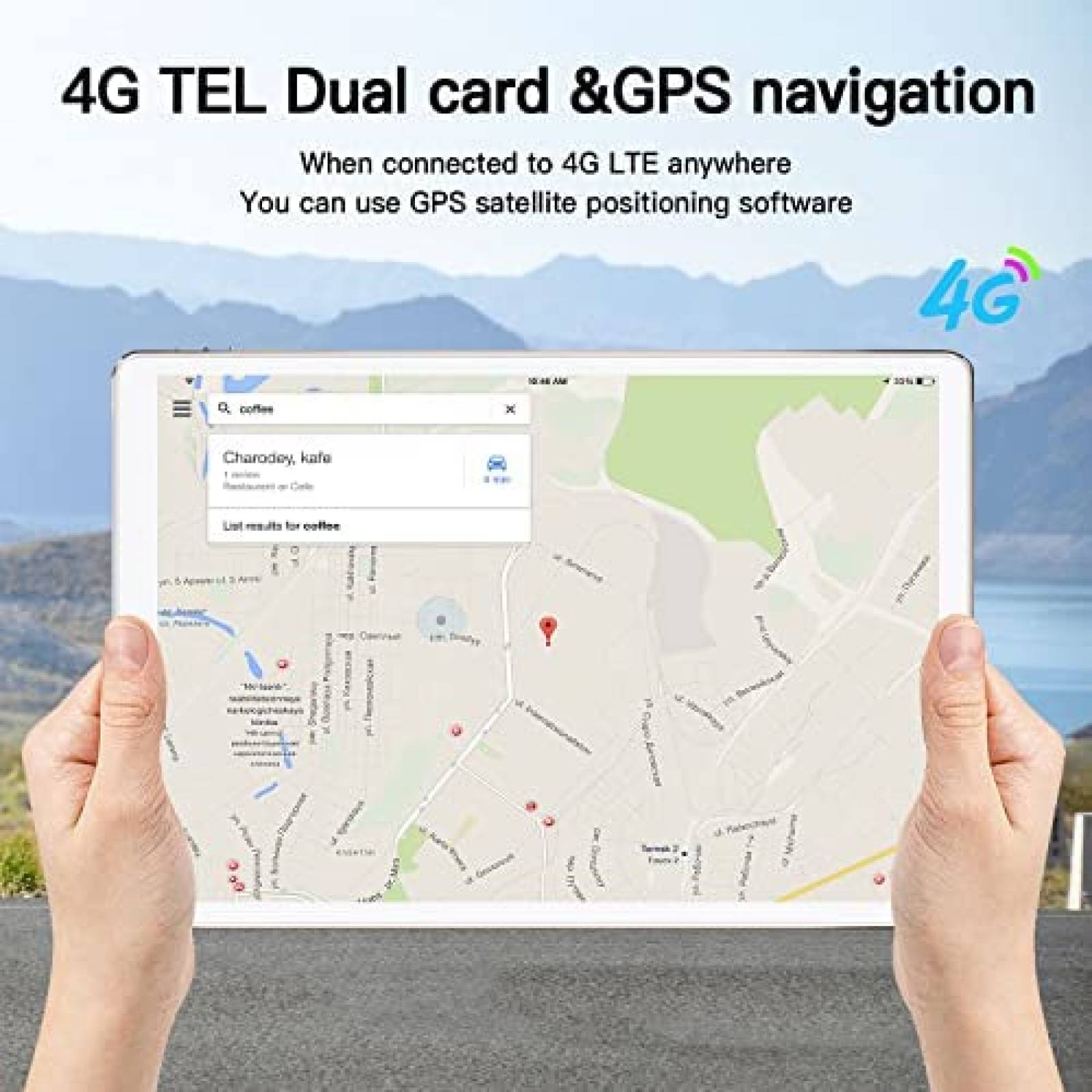 Tablet OUZRS USM12 10'' QuadCore 4GB RAM 64GB/128GB ROM