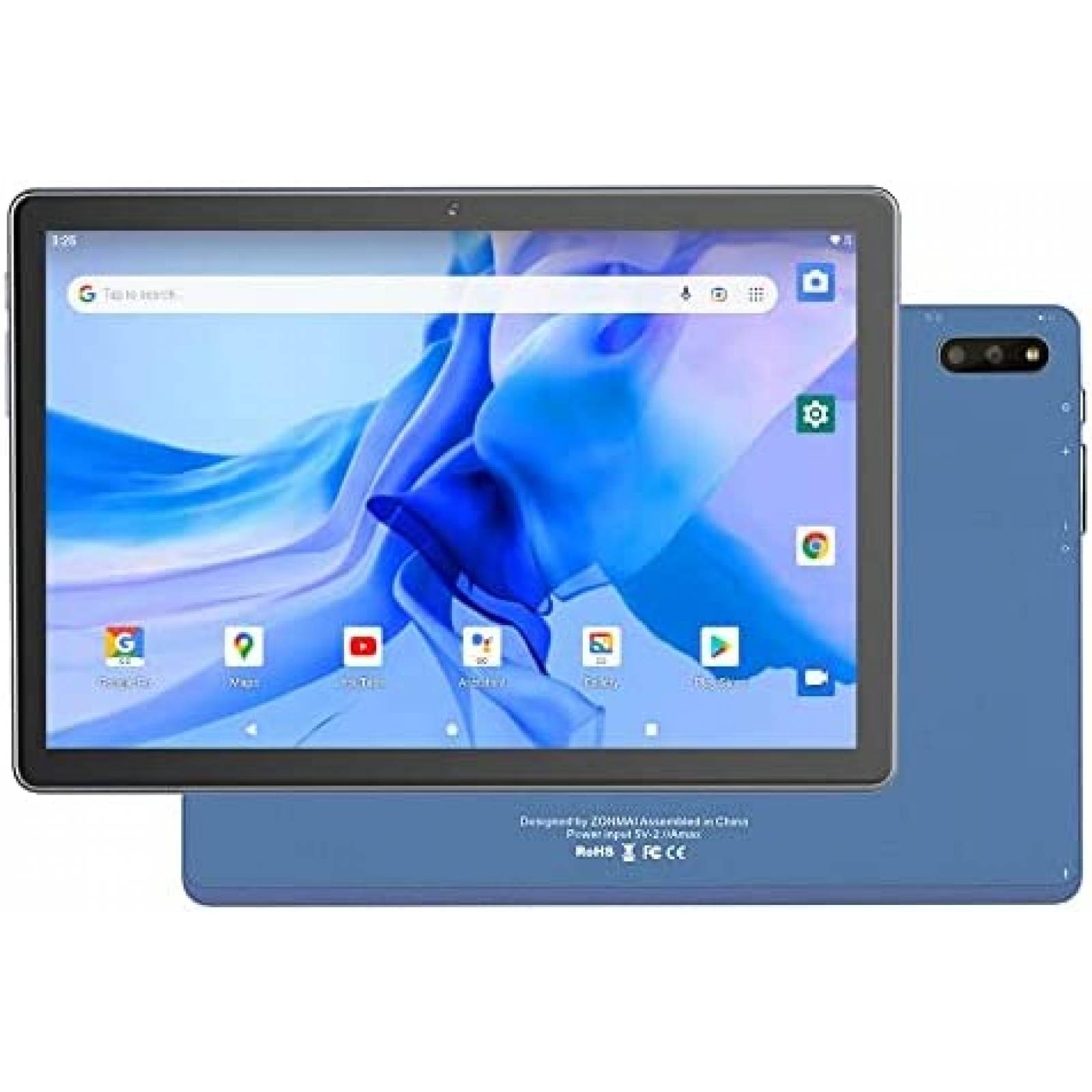 Tablet ZONMAI 10.1'' IPS 4GB RAM 64GB 8000mAh Dual Cam -Azul