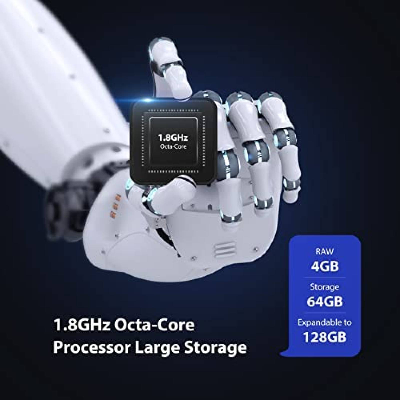 Tablet YUMKEM U221 10.1'' OctaCore 4GB RAM 64GB ROM -Negro