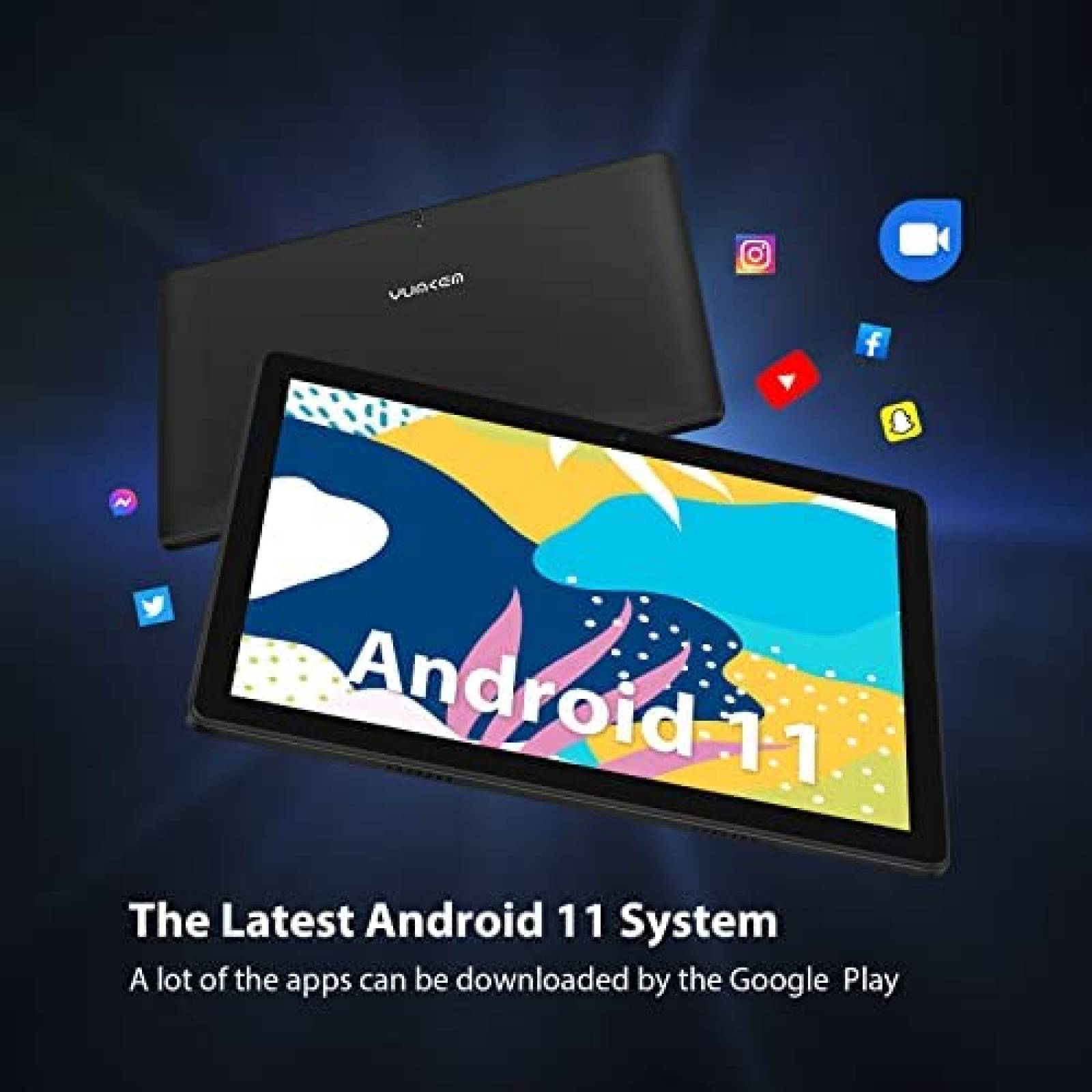 Tablet YUMKEM U221 10.1'' OctaCore 4GB RAM 64GB ROM -Negro