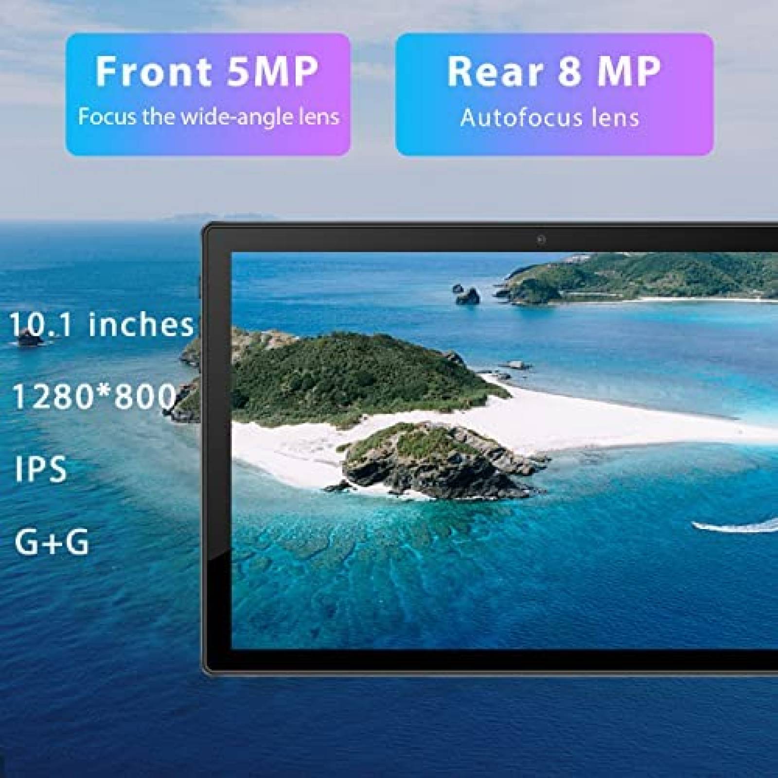 Tablet AOYODKG S2 10.1'' 6GB 64GB Bluetooth 4.3 -Dorado