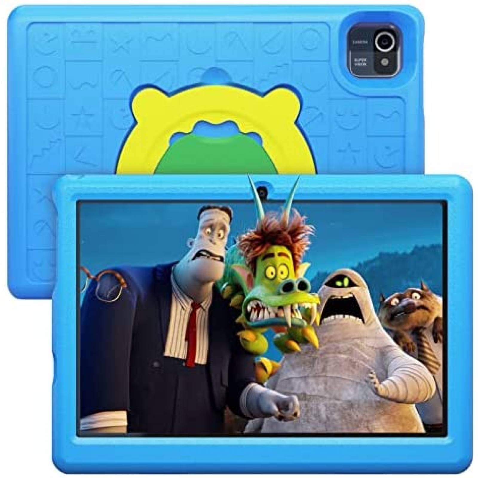 Tablet para Niños AMIAMO 10'' Control Parental 32GB ROM Azul