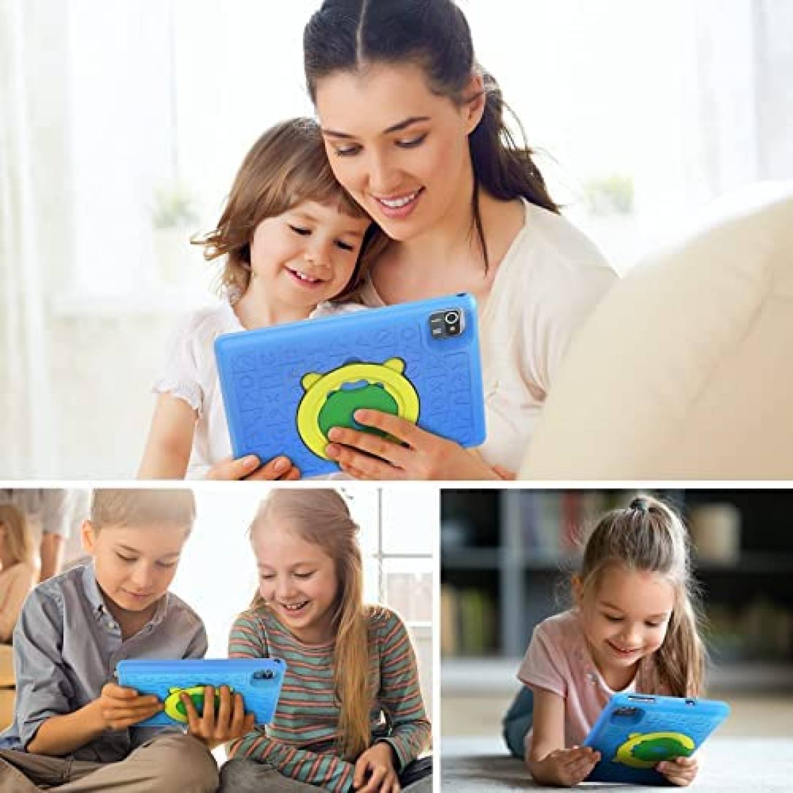 Tablet para Niños AMIAMO 10'' Control Parental 32GB ROM Azul