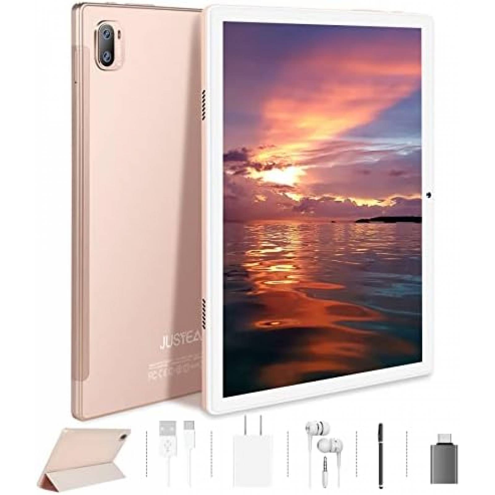 Tablet JUSYEA J10 10'' 4GB RAM 64GB+128GB ROM -Rosa