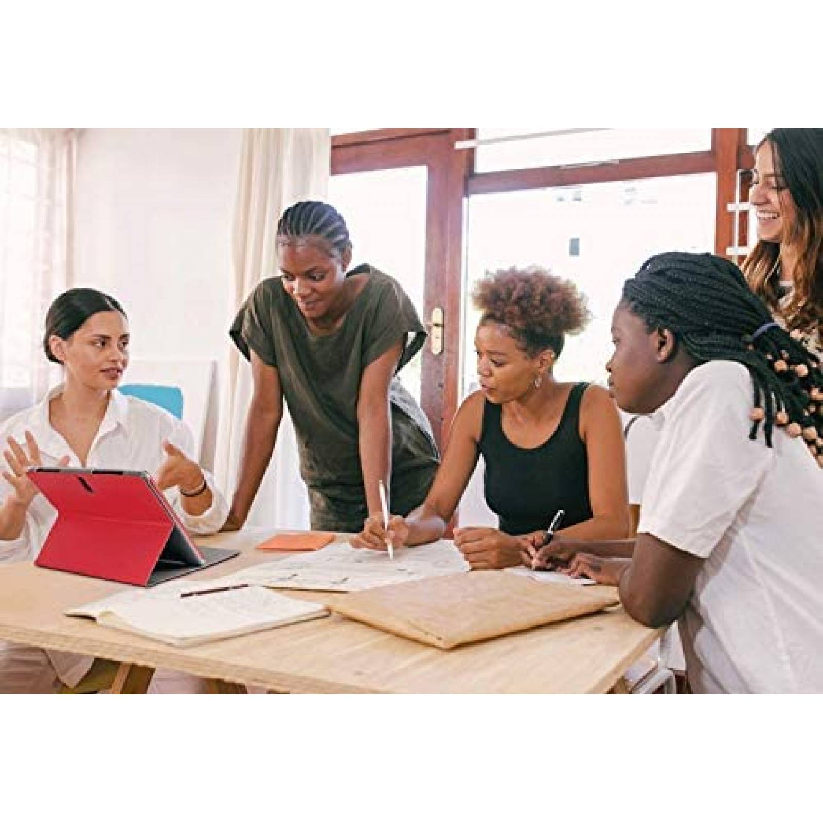 Tablet JUSYEA J5 W 10.1'' 4GB RAM 64GB+128GB ROM -Rojo