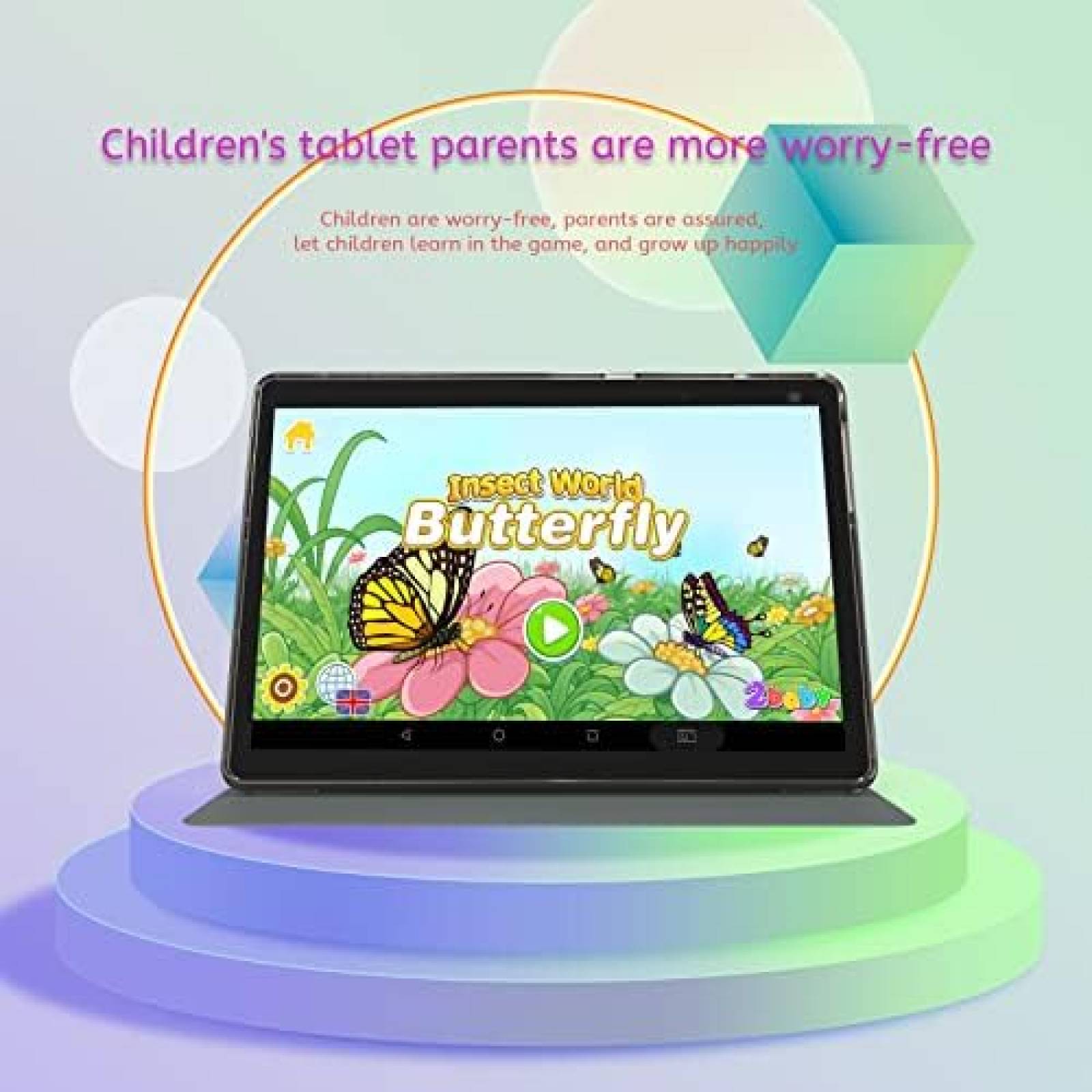 Tablet para Niños NOVOJOY 2GB RAM 32GB 6000mAh -Morado