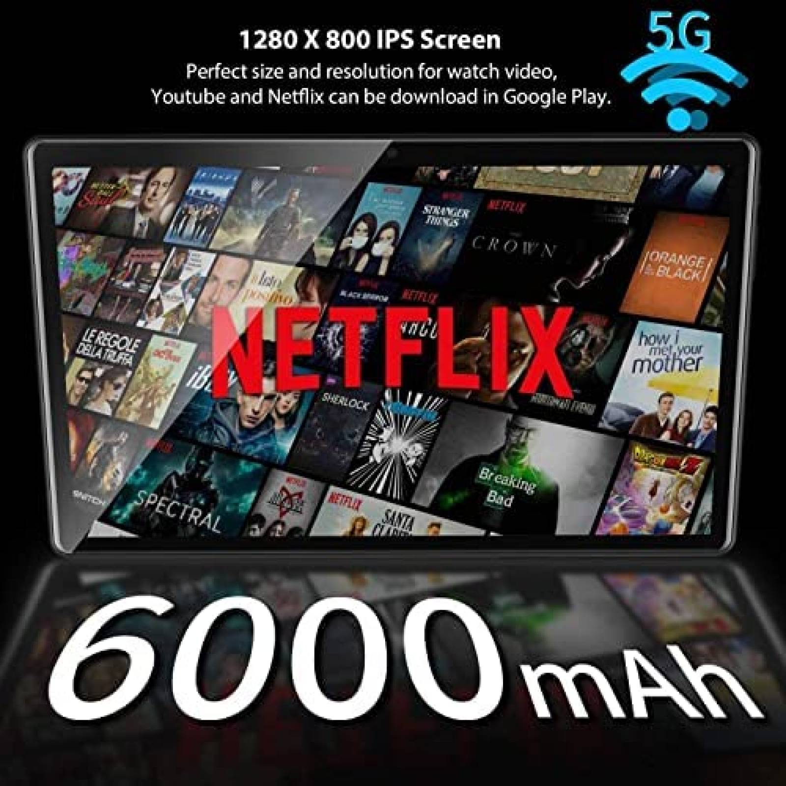 Tableta AOYODKG MFWUS M40 GP 10.1" 4 GB Bluetooth -Azul