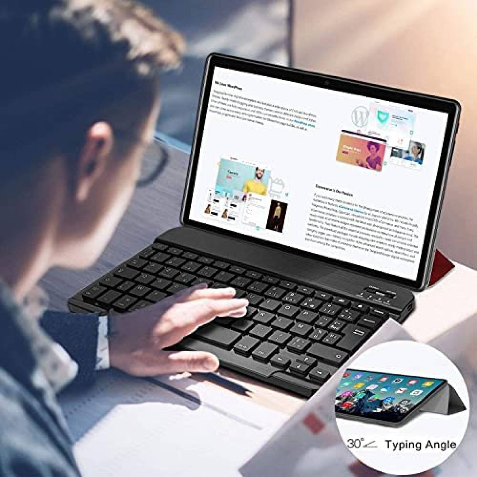 Tableta AOYODKG MFWUS M40 GP 10.1" 4 GB Bluetooth -Azul