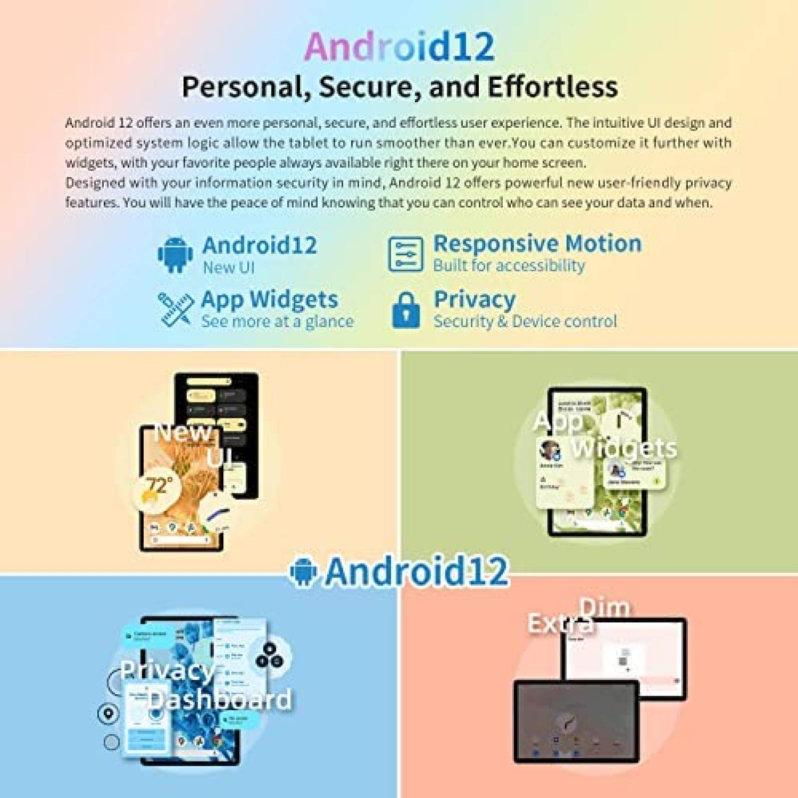 Tablet TECLAST M40Plus 10'' OctaCore 8GB 128GB -Azul